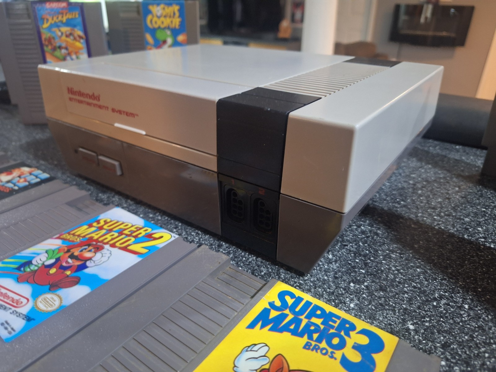 Original NES Nintendo Console Bundle ZELDA MARIO TRILOGY GREAT Games TESTED