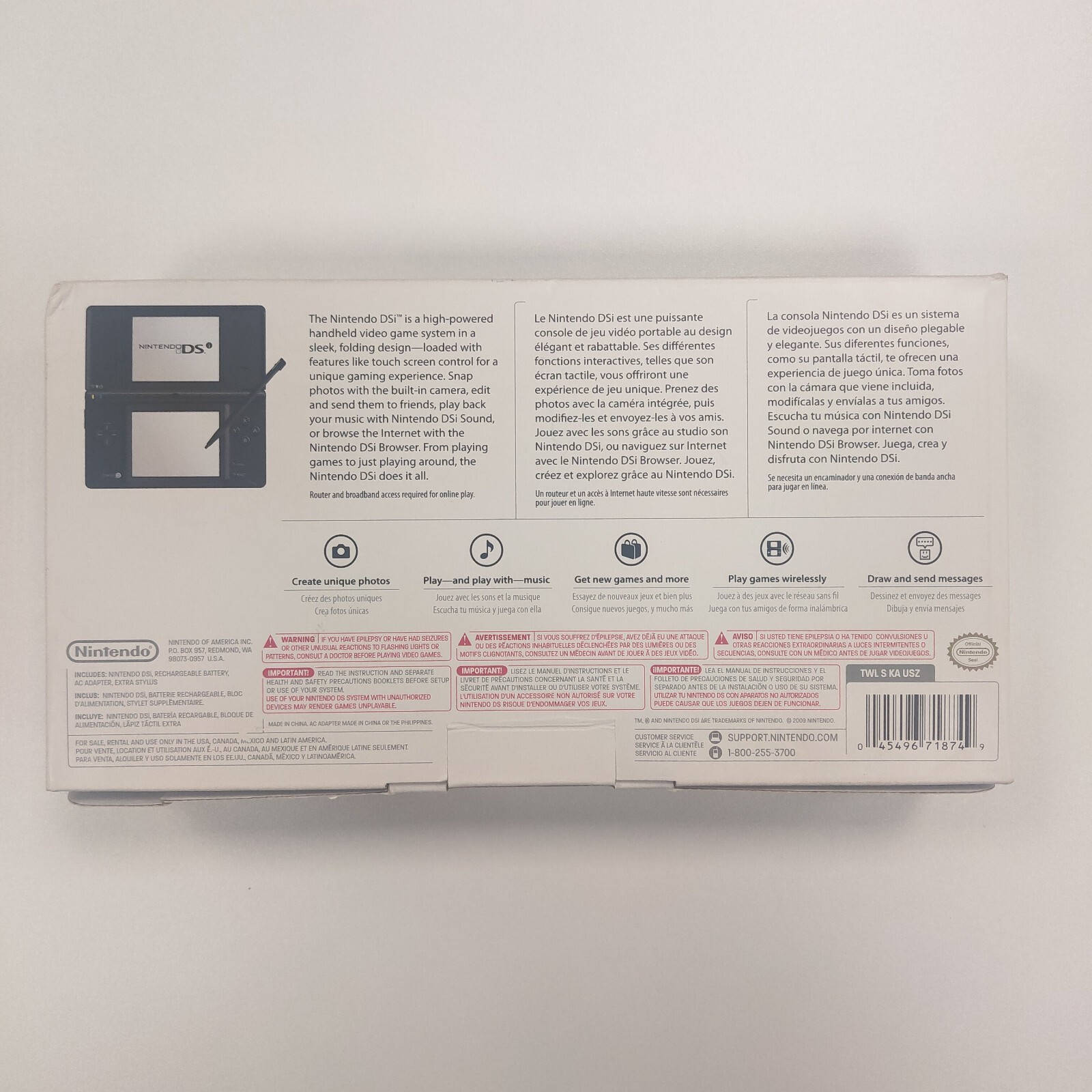 Nintendo DSi Console TWL-001