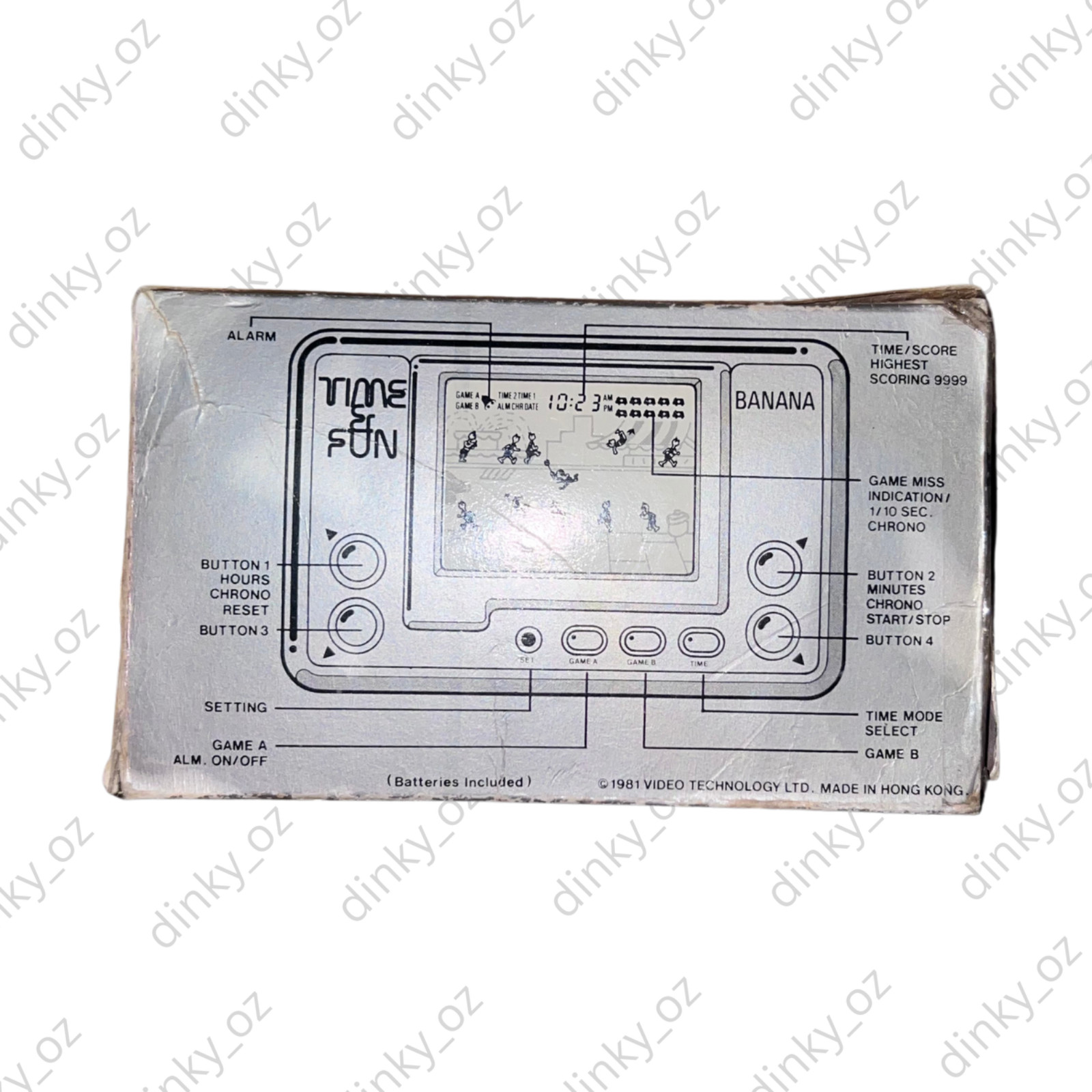 V-Tech Time & Fun ‘Banana’ COMPLETE IN BOX
