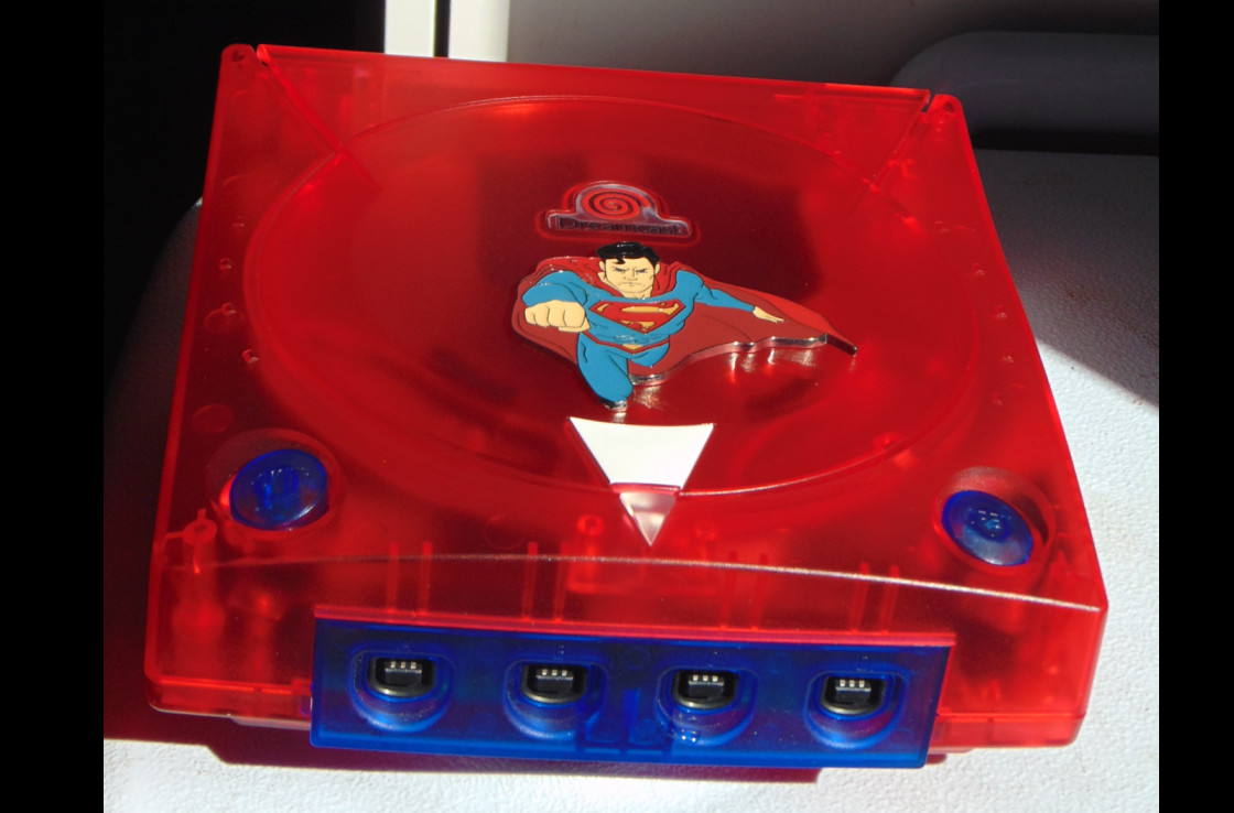 💙 SEGA Dreamcast HKT 3020 Home Console 🌟 red edition 💙 ✨ ❤️✨ ❤️ red leds