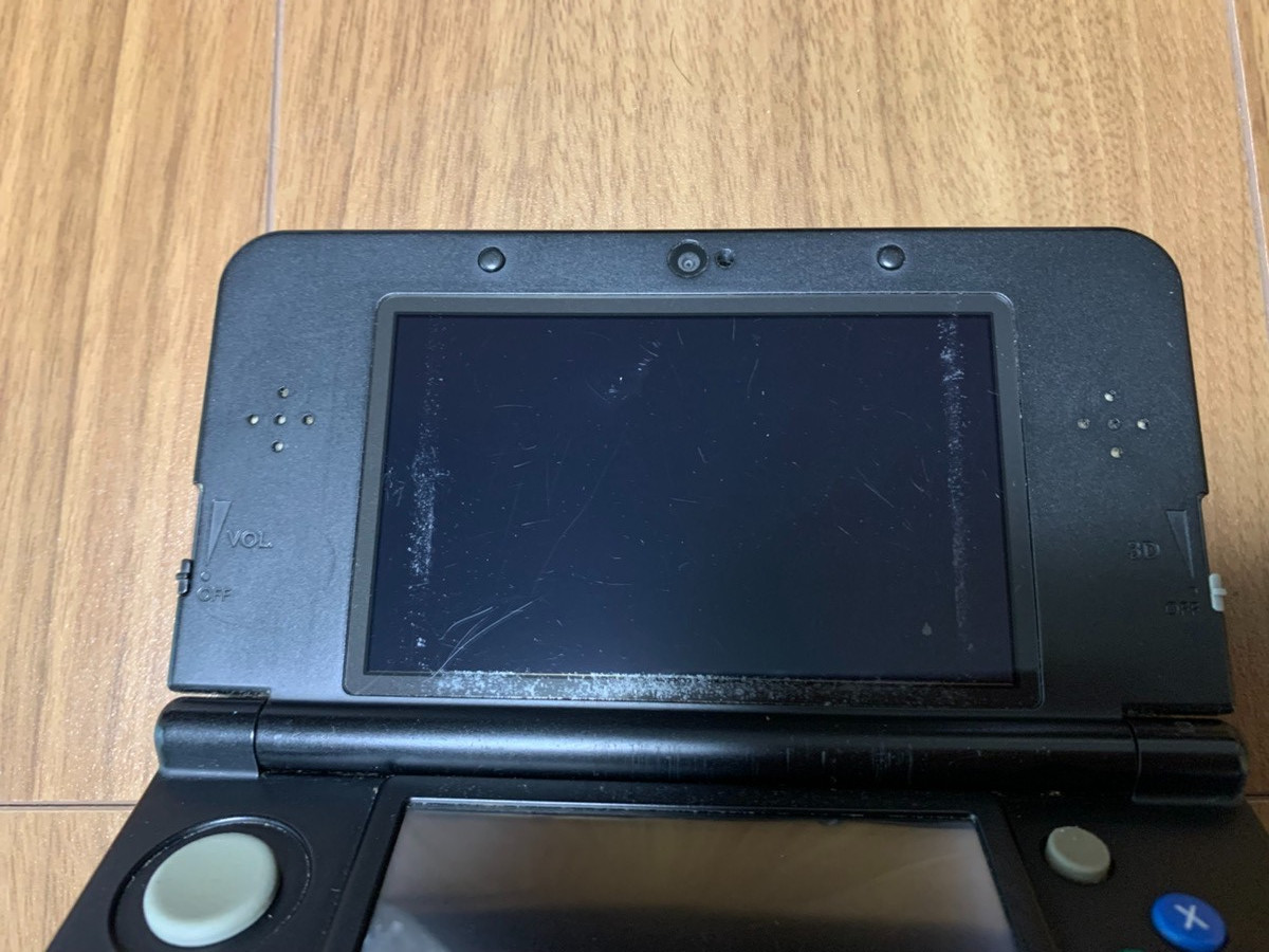 Japanese New Nintendo 3DS black without inner box KTR-001