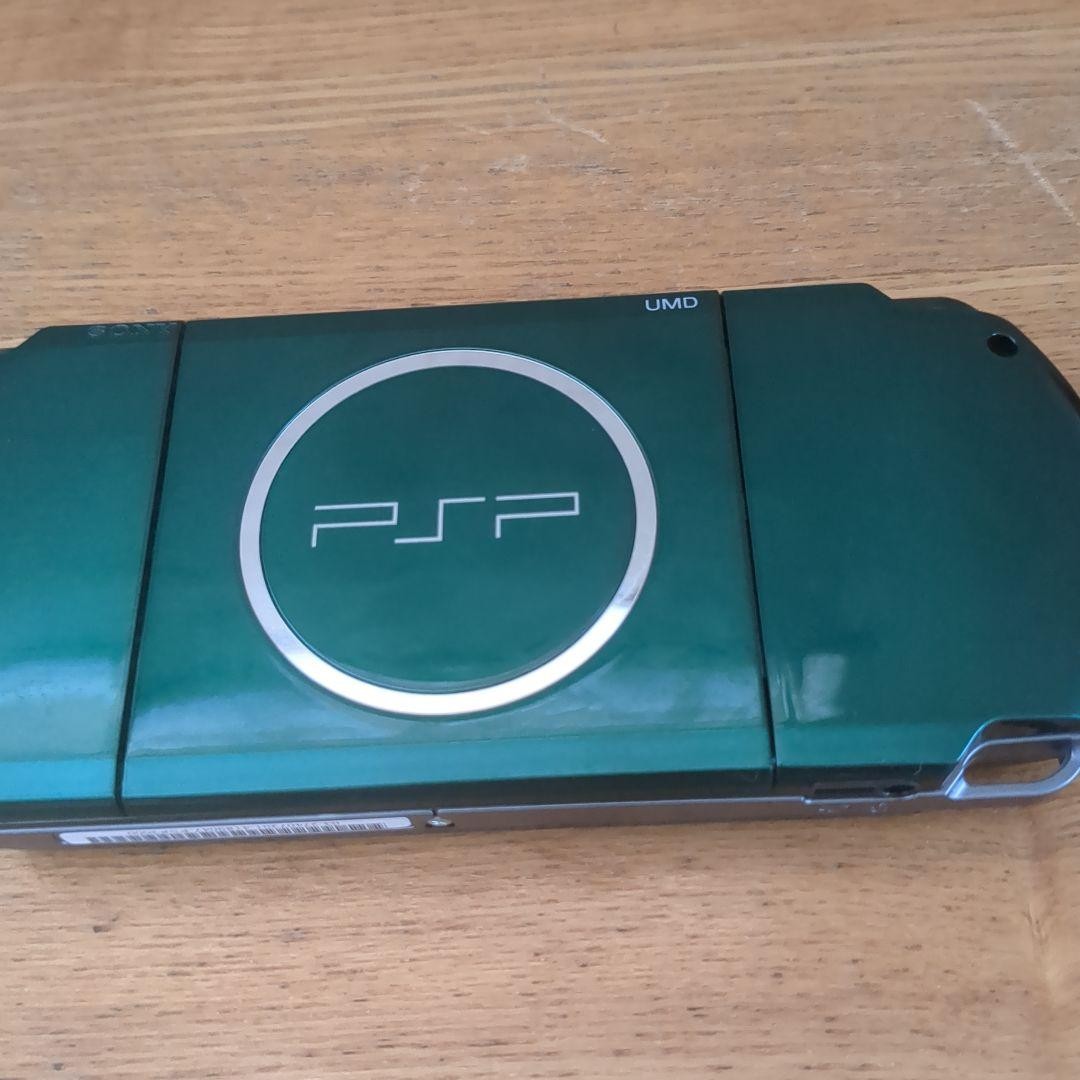 Sony PSP-3000 Spirited Green Console Tested Working Region Free Handheld