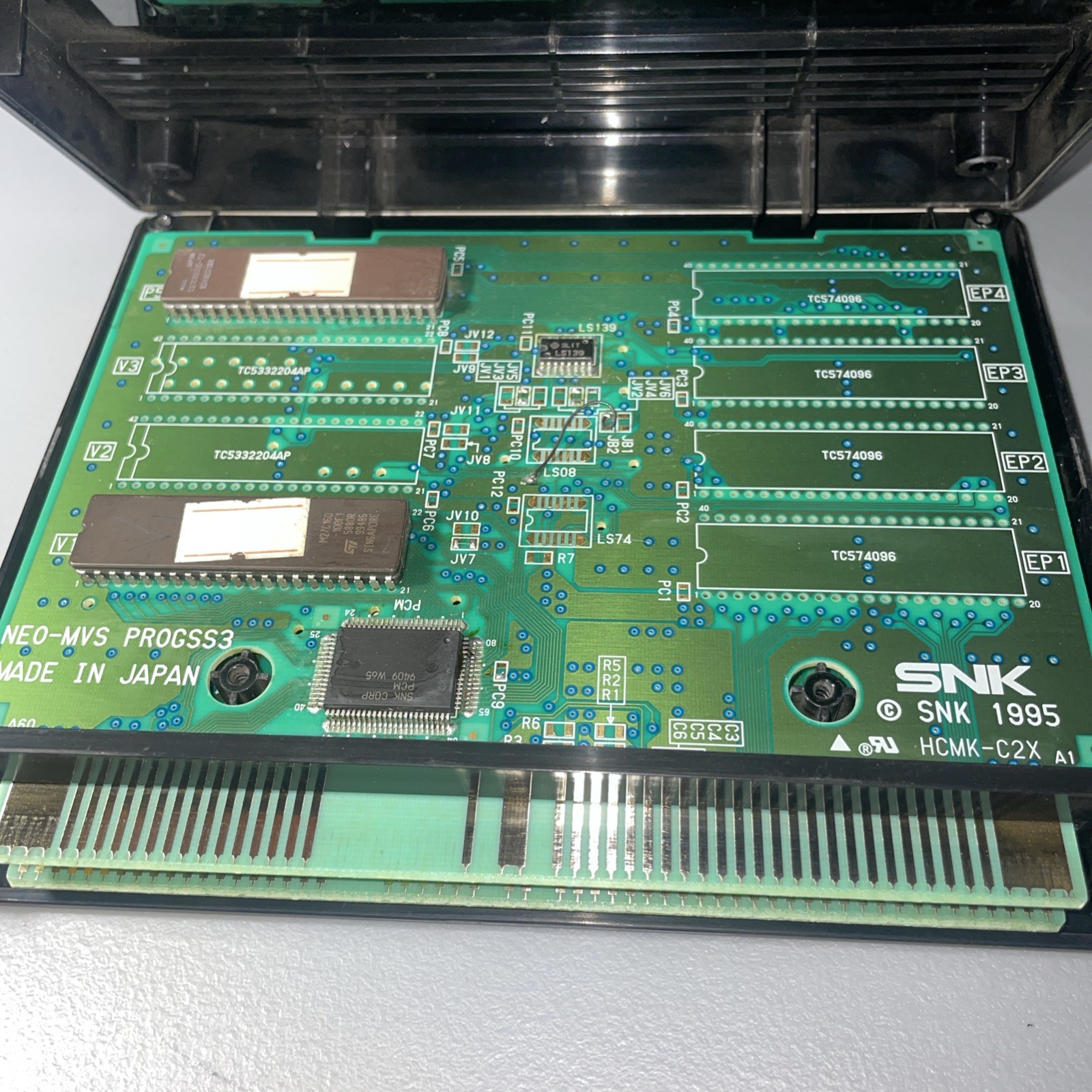 Blues Journey Raguy SNK NEOGEO MVS Arcade Cartridge, Working Item