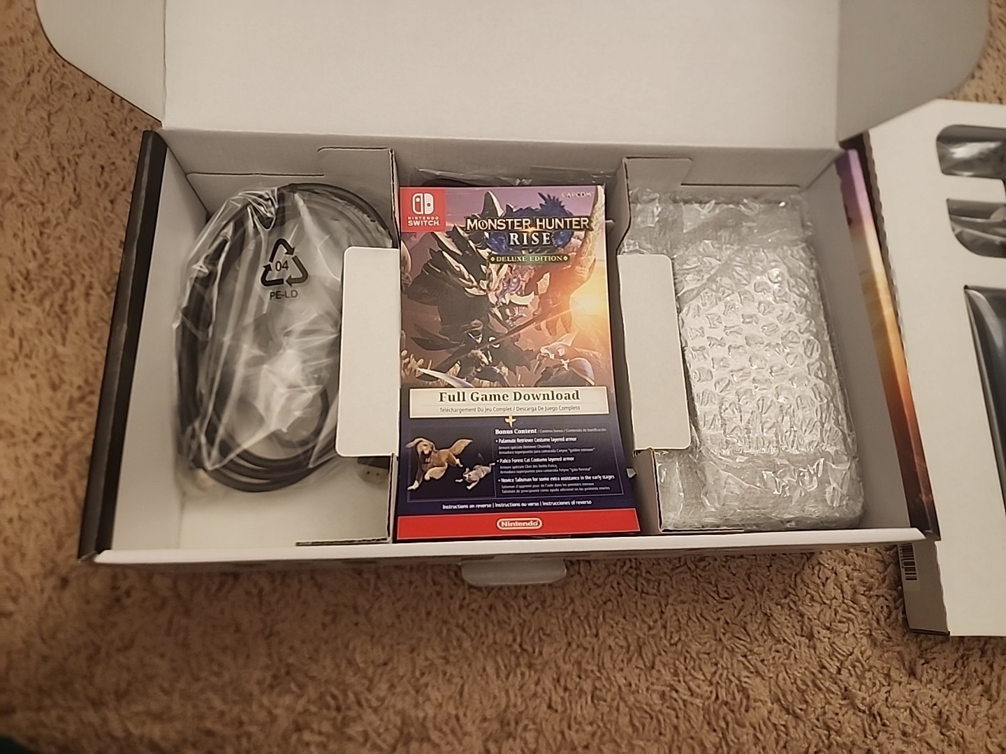 NEW Nintendo Switch Monster Hunter Rise Console – Deluxe Edition Limited Edition