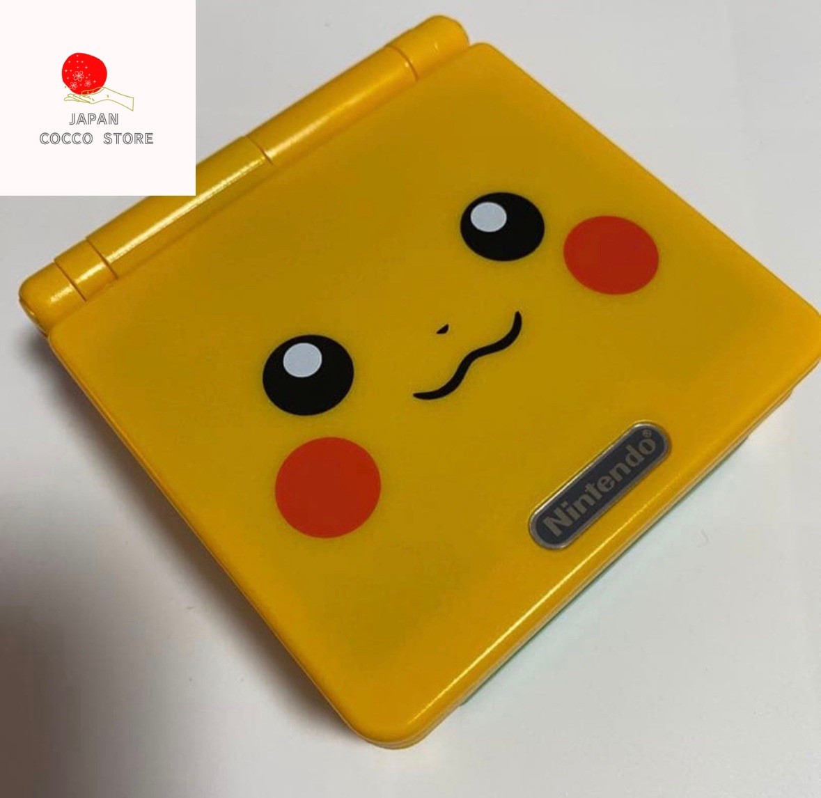 Gameboy Advance SP Pokemon Pikachu Yellow Version Nintendo system used
