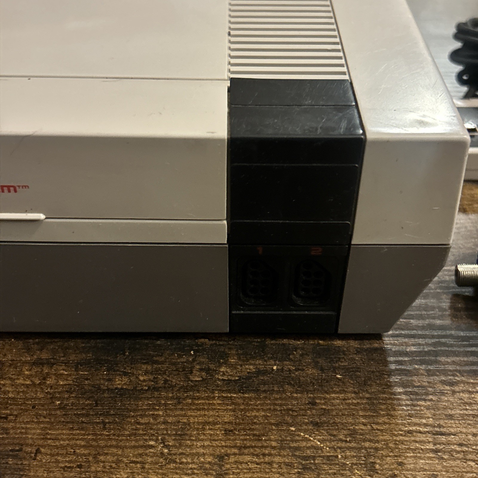 Nintendo NES-001 Original Console Only Power Tested 1 Controller Read!