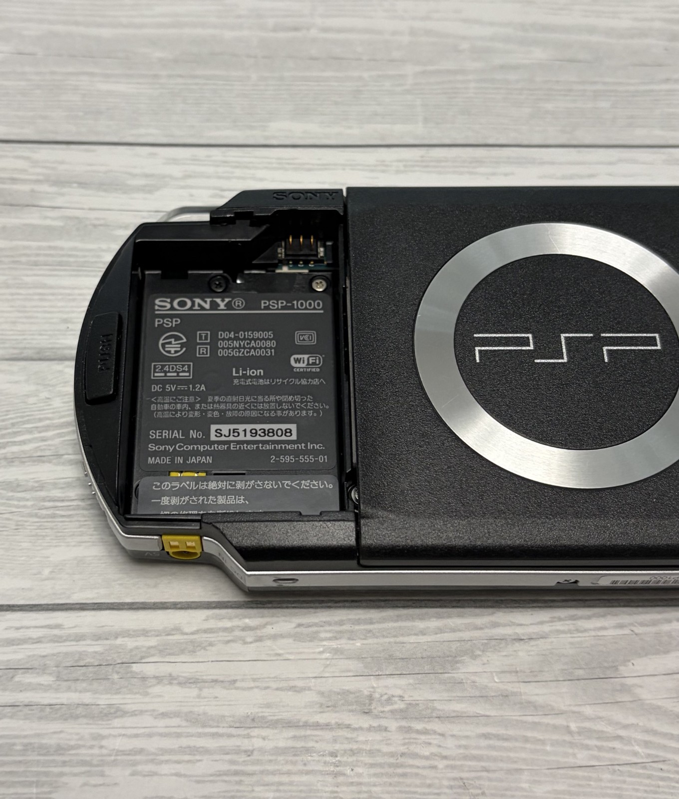 Sony PSP-1000 Black Console Tested Working Authentic Japan