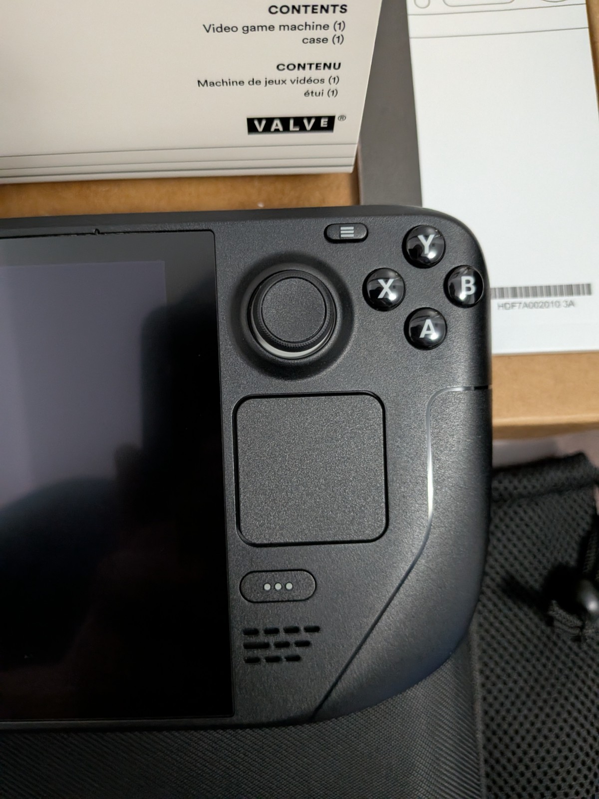 Valve Steam Deck 512GB Matte Etched Anti Glare Screen Charger Case *Exact Pics