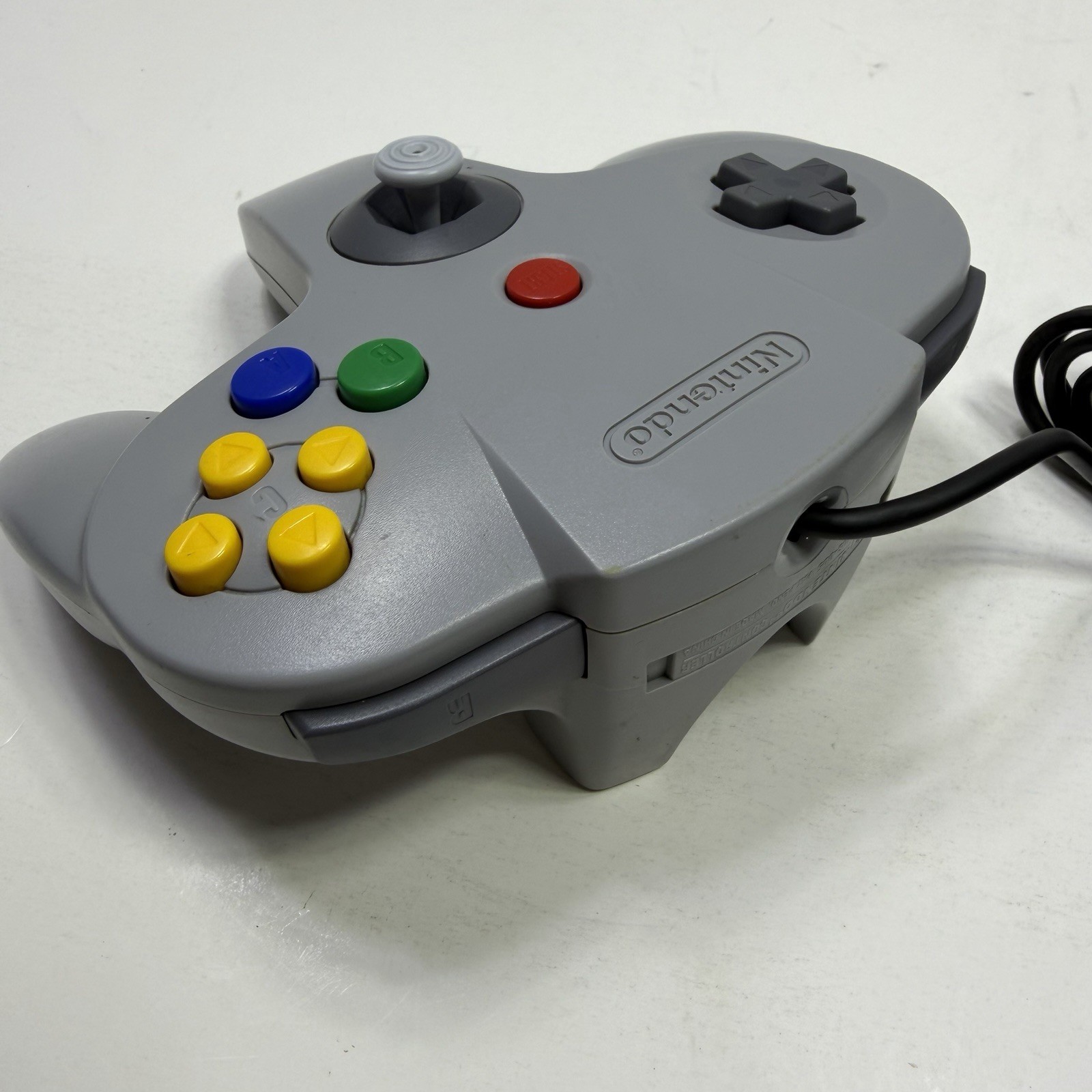 Nintendo 64 NUS-001 Black Console w/Controller, Game & Cables, Tested/Cleaned