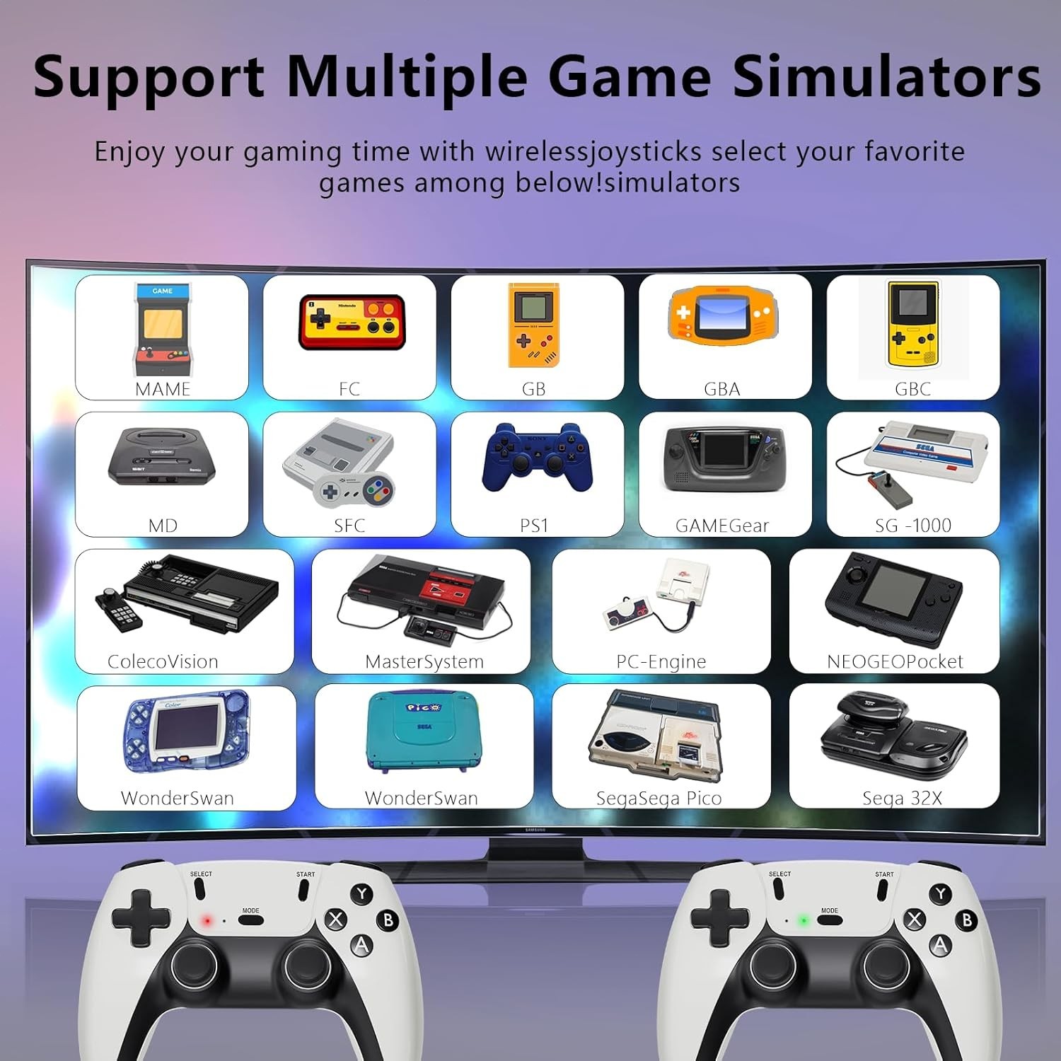 4K HDMI Retro Video Game Console – 2026 Edition with 23 Emulators & 30,000 Games