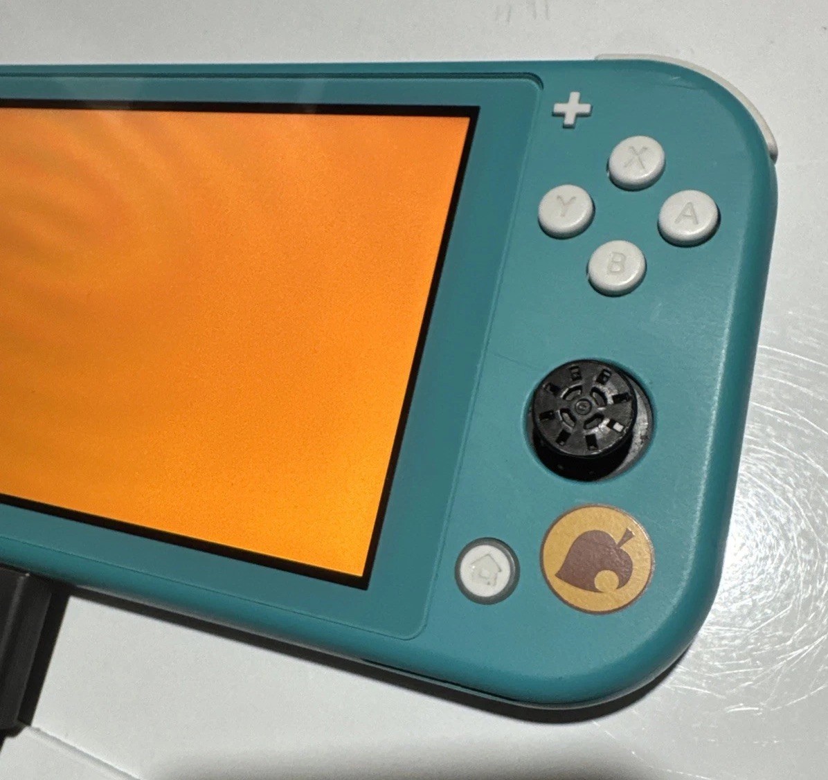 Nintendo Switch Lite Turquoise Parts As Is Blue Screen Anima Crossing Orange Scr