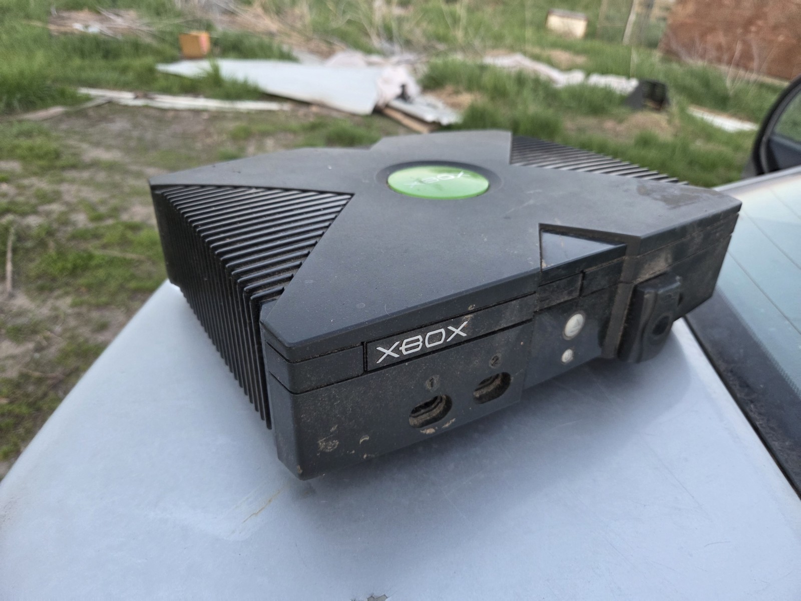 Microsoft Xbox Original Black Console Ethernet Component RCA Home Gaming
