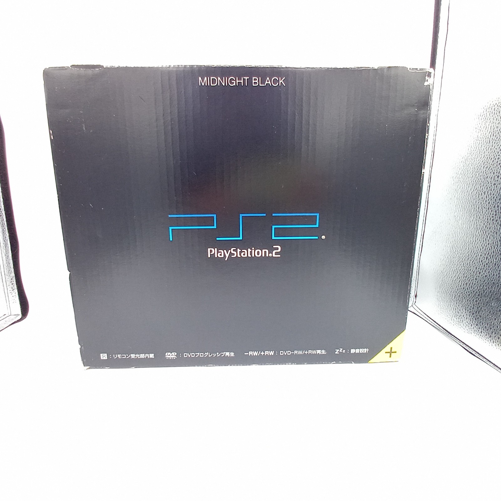 PS2 PlayStation 2 Console Midnight Black SCPH-50000 Boxed & Controller Japanese