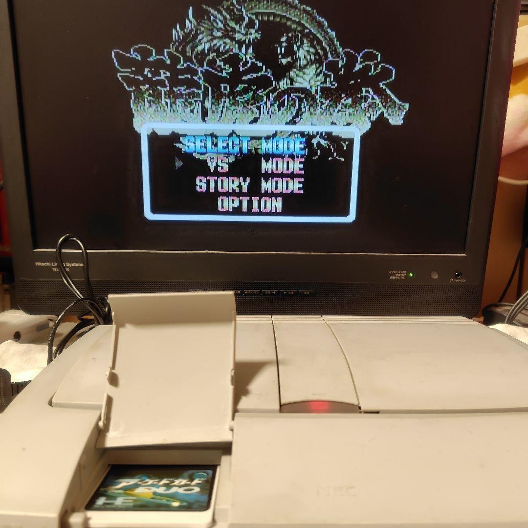 PC Engine Duo-RX console Avenue Pad 6 with Games NTSC-J Recapped Tested s1522M