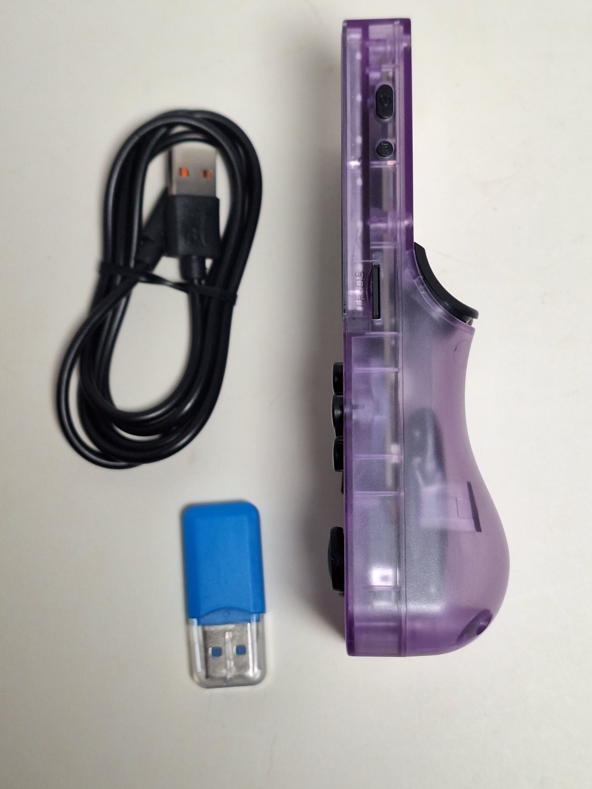 K36 Retro Handheld Game Console Loaded w/ Games 3.5″ Translucent Purple, 64GB