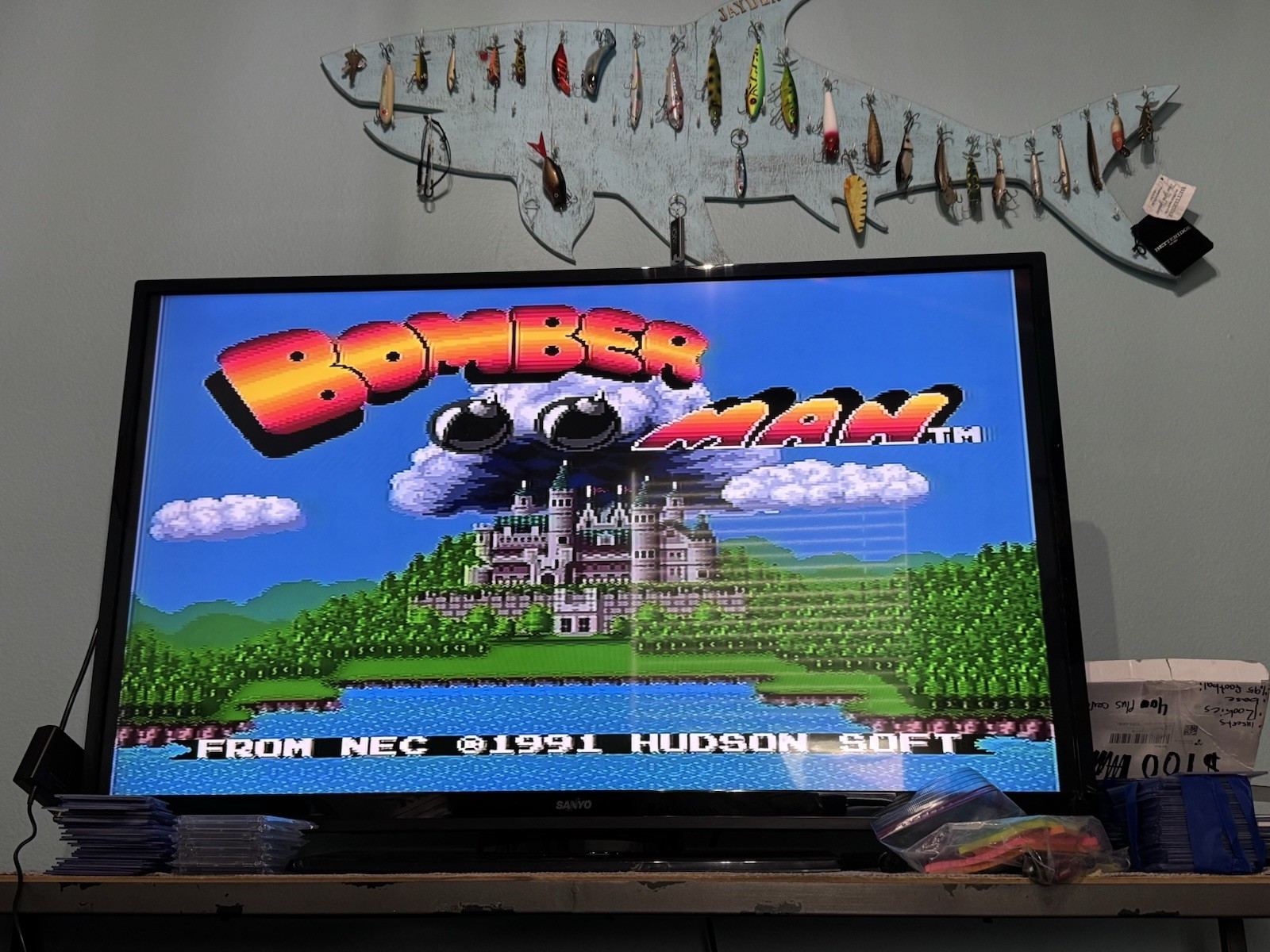NEC TurboGrafx-16 Console With Three Turbo Stick And More Tested