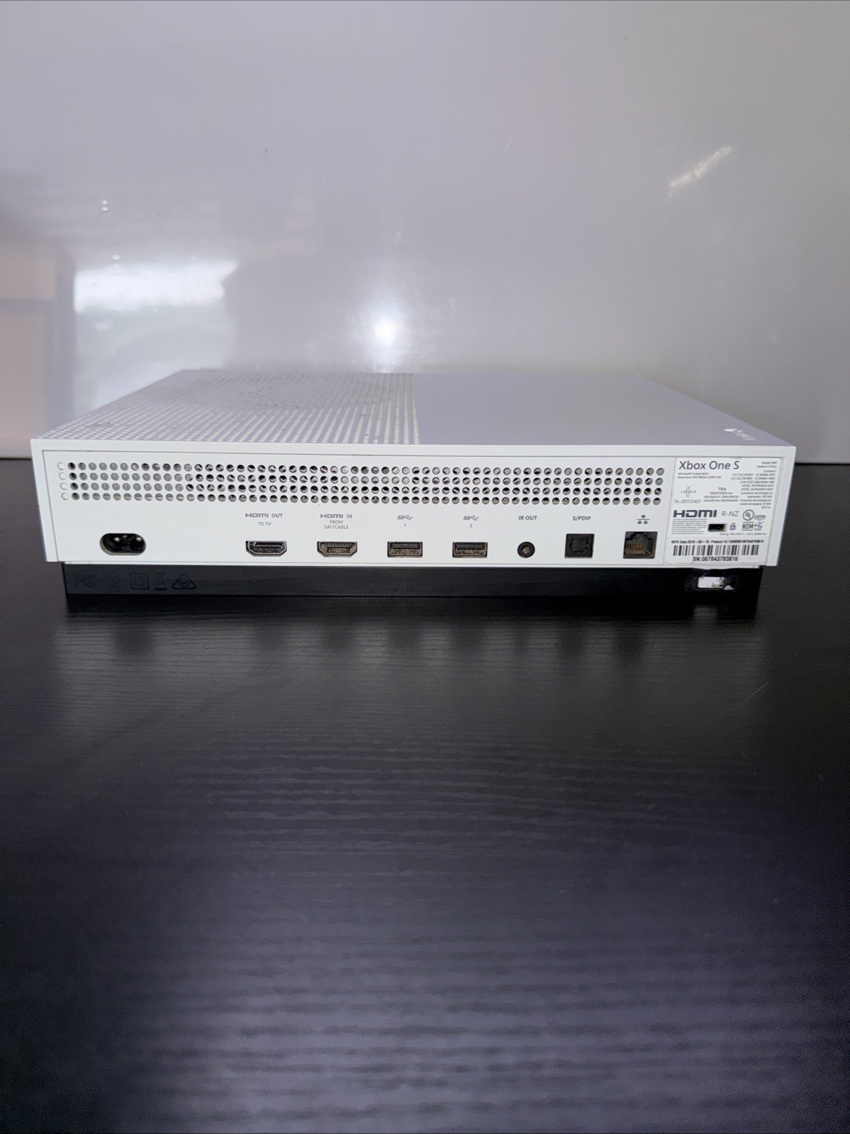 •Cosmetically Flawed/Read First•Microsoft Xbox One S 500GB Console – White
