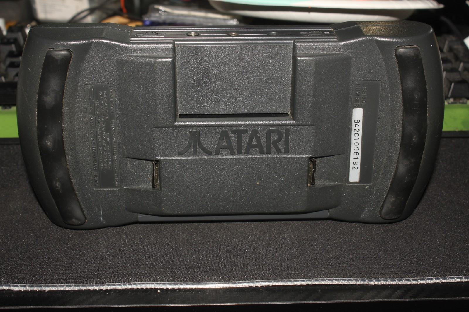 Atari Lynx II 2 Console System For Parts or Repair w/Battery Cover