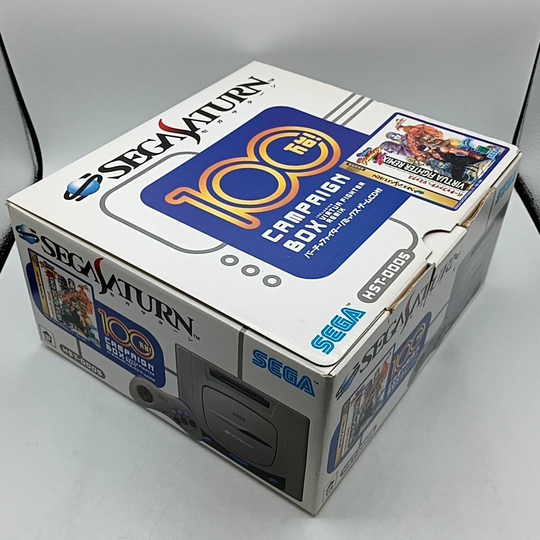 Sega Saturn Console MILLION Campaign Virtua Fighter Remix Boxed w/ Manual NTSC-J