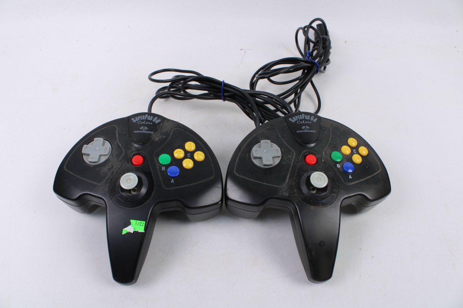 N64 Console w/ 2 Superpad 64 and Power Supply NUS-001(USA) – Tested