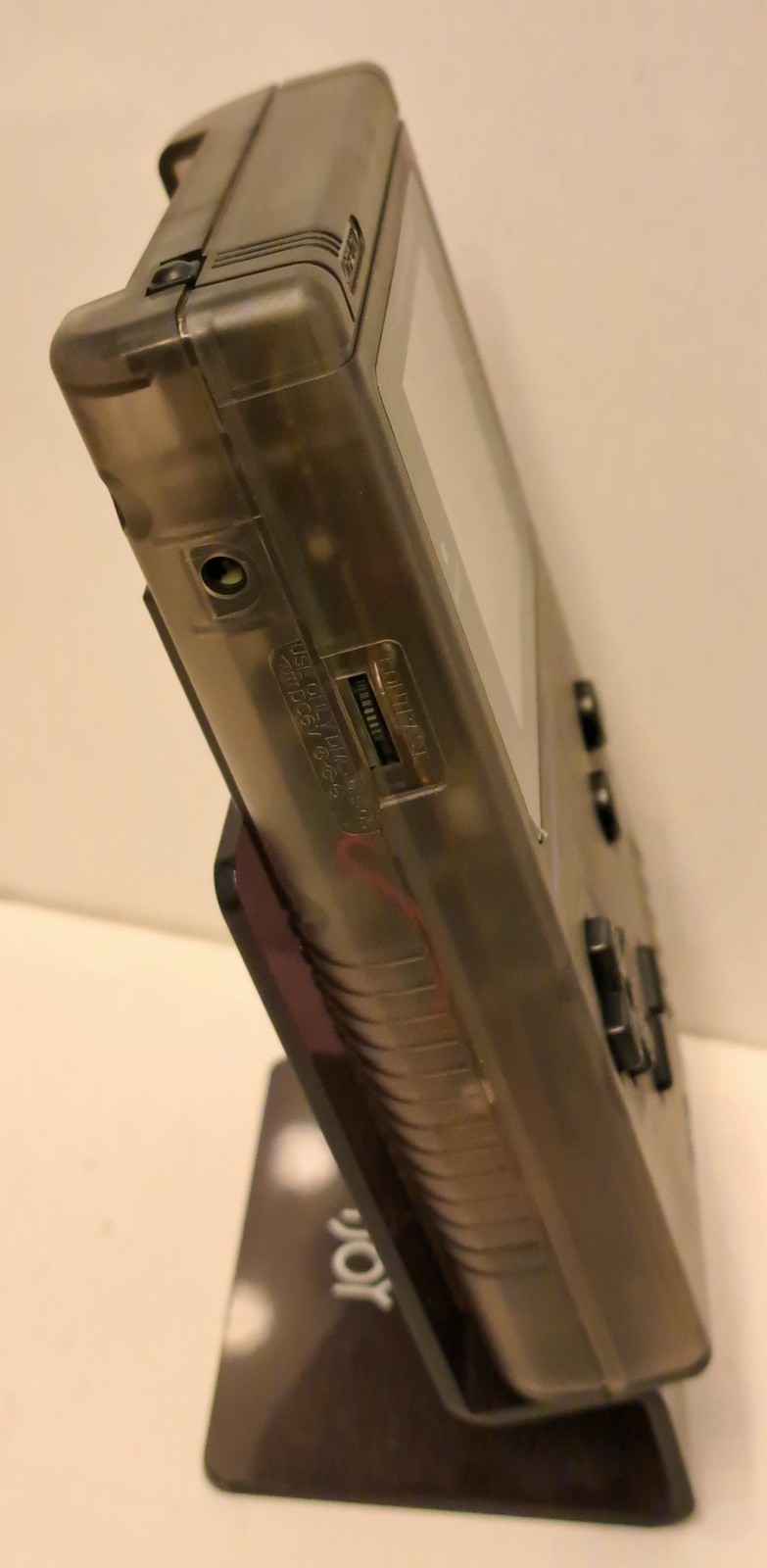 Vintage Nintendo Gameboy DMG Clear BLACK Retro Video Game Console – No Game