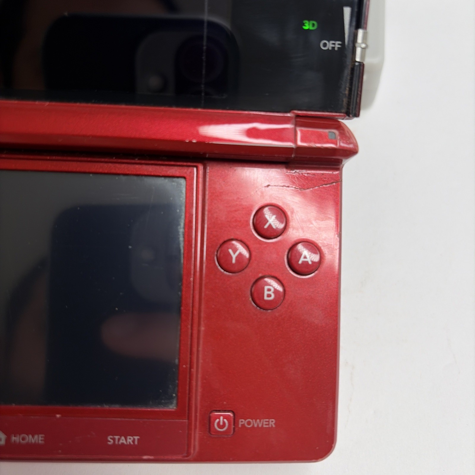 Nintendo 3DS System – Red Region USA, Charger US Model