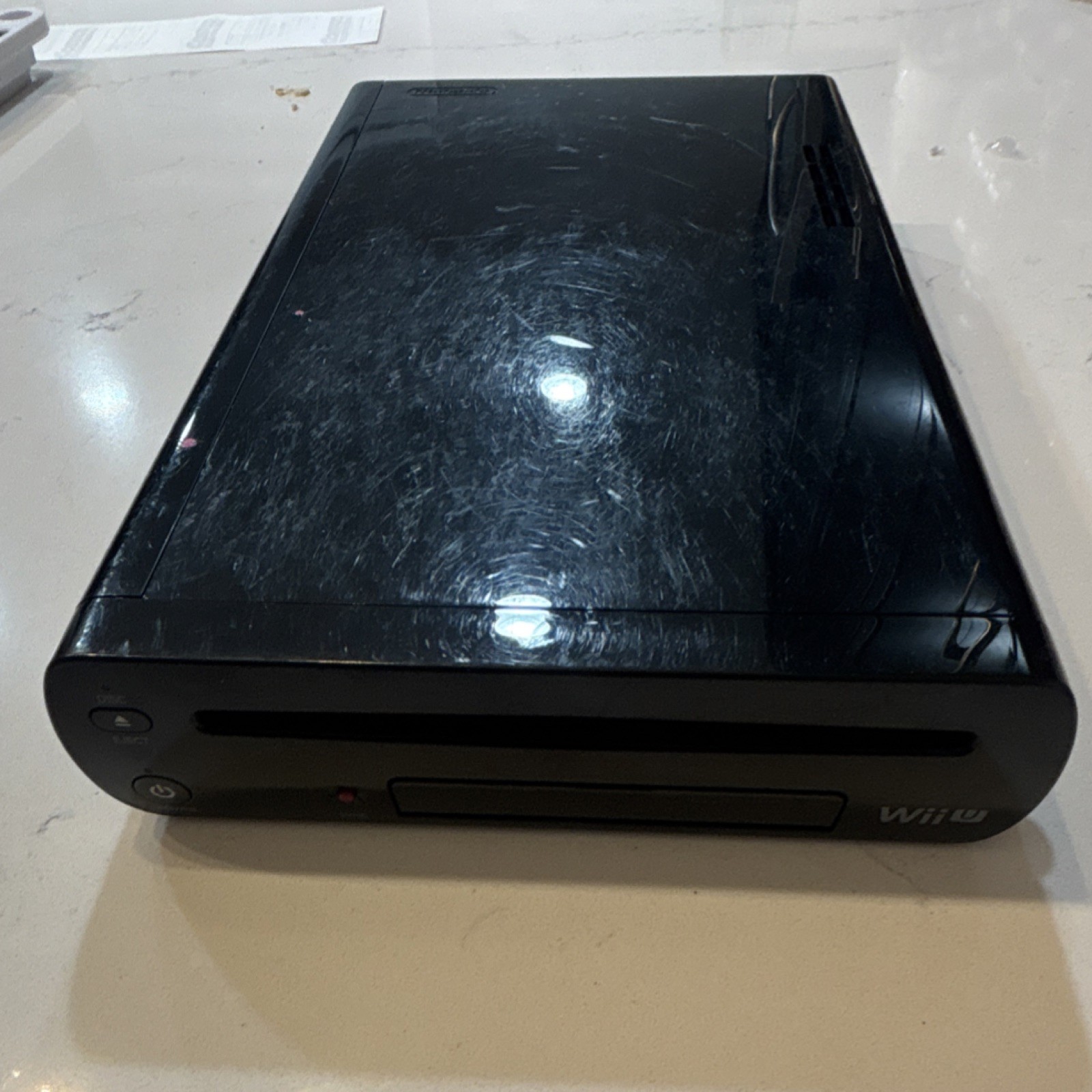 Nintendo Wii U WUP-101(02) Black 32GB Console with GamePad & Remotes