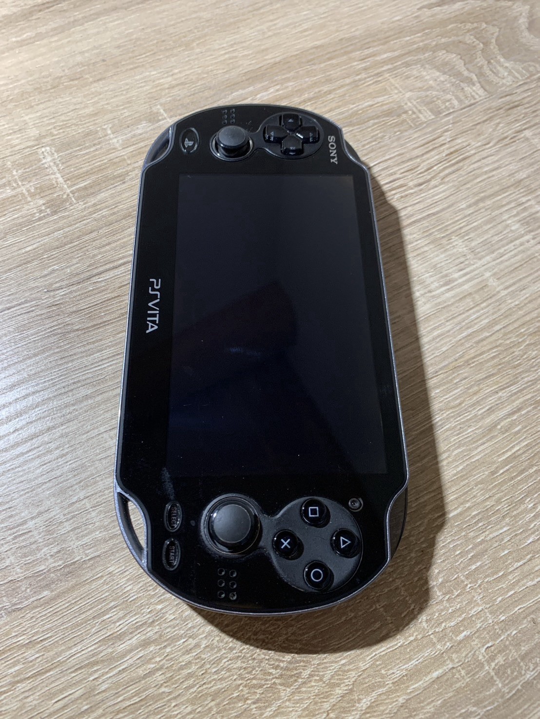 0980 Sony PlayStation PS Vita PCH-1000 Crystal Black Good Tested