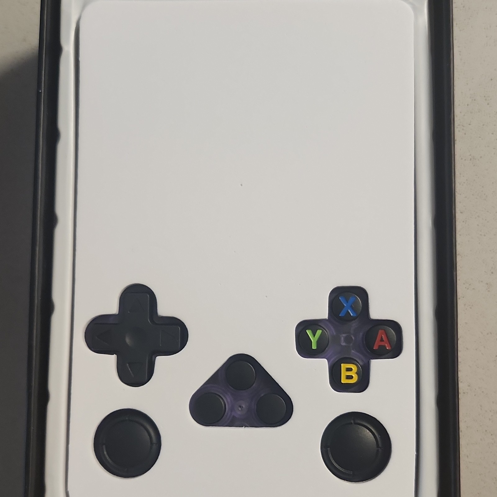 R36S Handheld Game Console 128GB 3.5in 640×480 Purple/White Wi-Fi