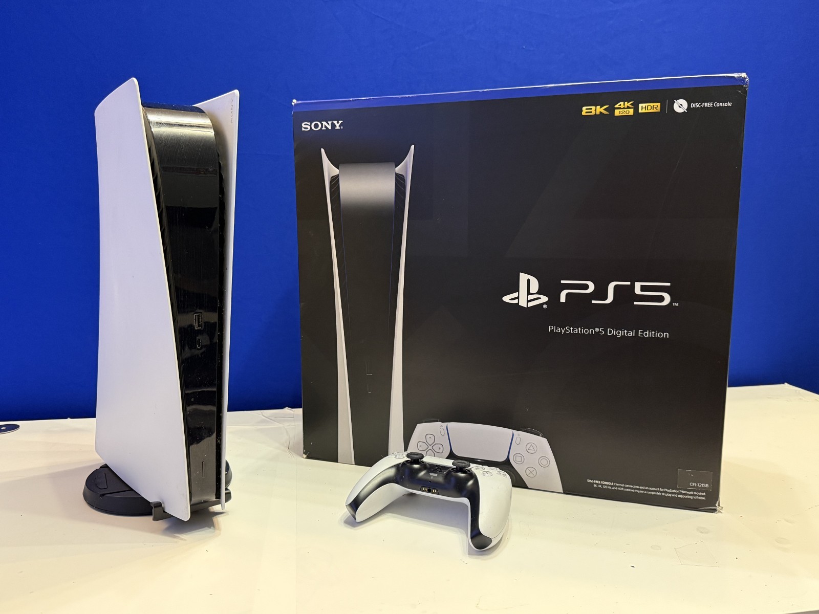 Sony PS5 Digital Edition Console – White