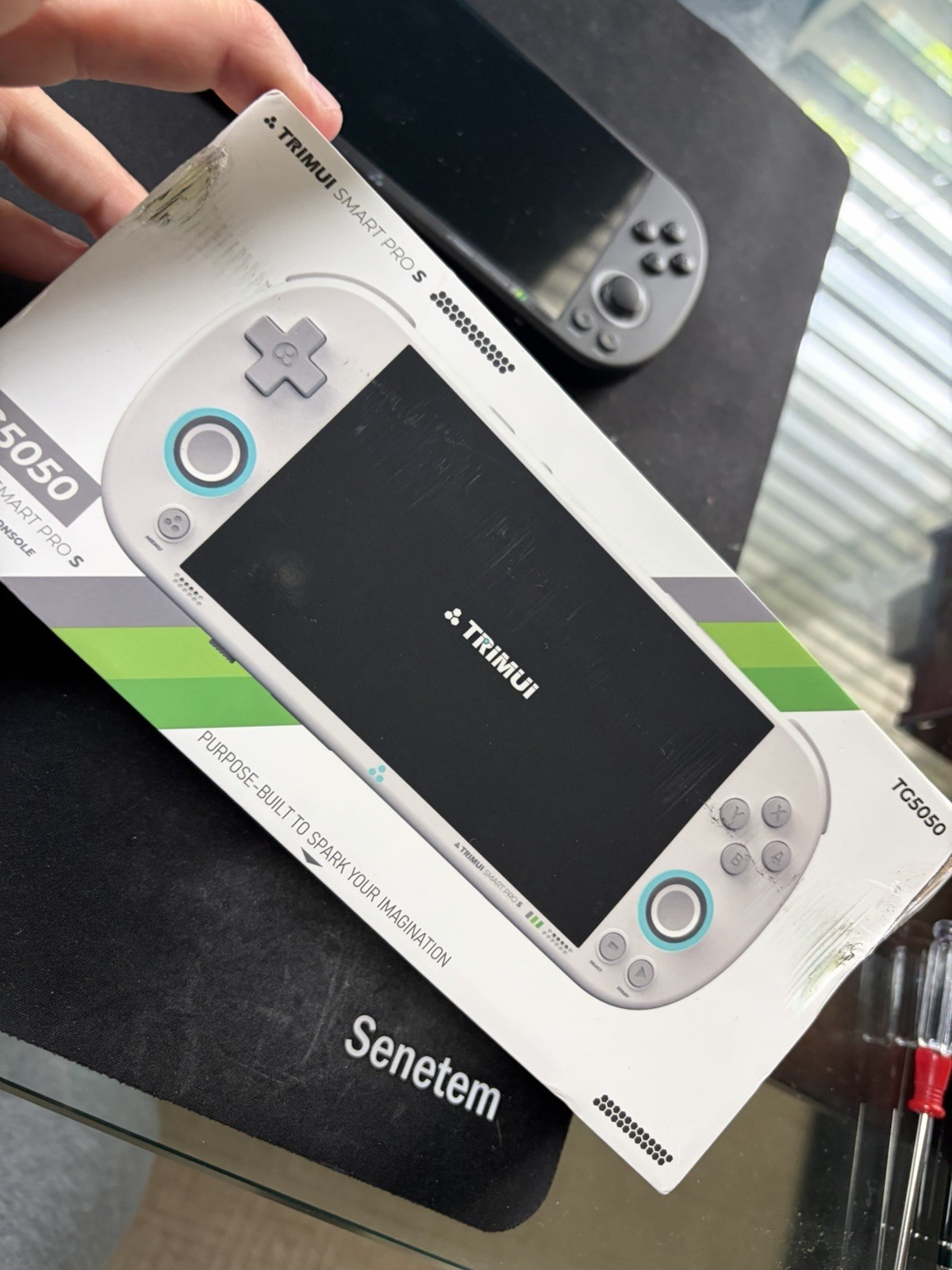 Trimui Smart Pro S TG5050 Handheld Retro Gaming Console (Black) w/ 64GB Card