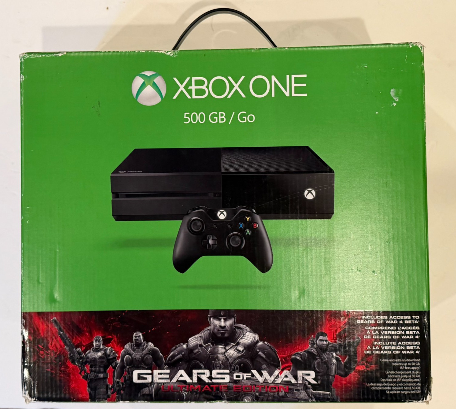 Microsoft XBOX ONE 500GB Console Gears of War Bundle Ultimate Edition, Black
