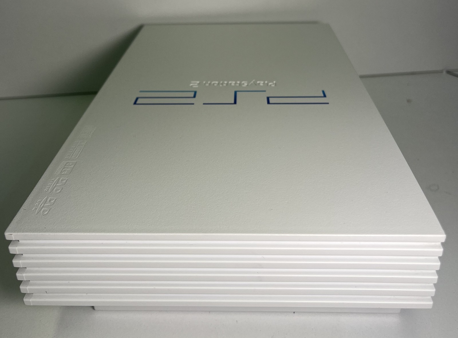 PLAYSTATION 2 RACING PACK LIMITED CERAMIC WHITE SCPH 55000 GT JAPAN 2004 CONSOLE