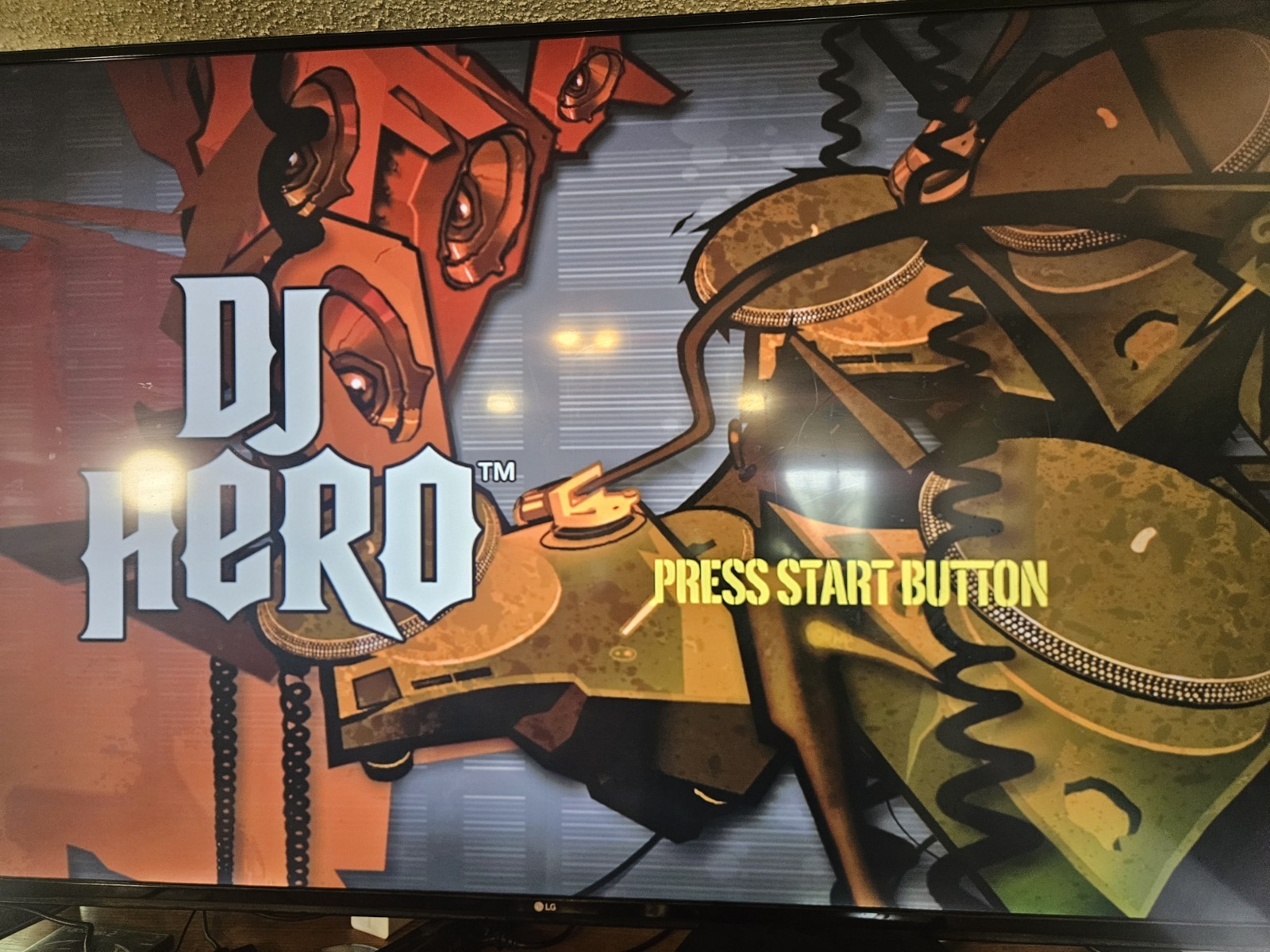 Sony PS3 Console Bundle DJ Hero Turntable Controller 2 Games Tested Working