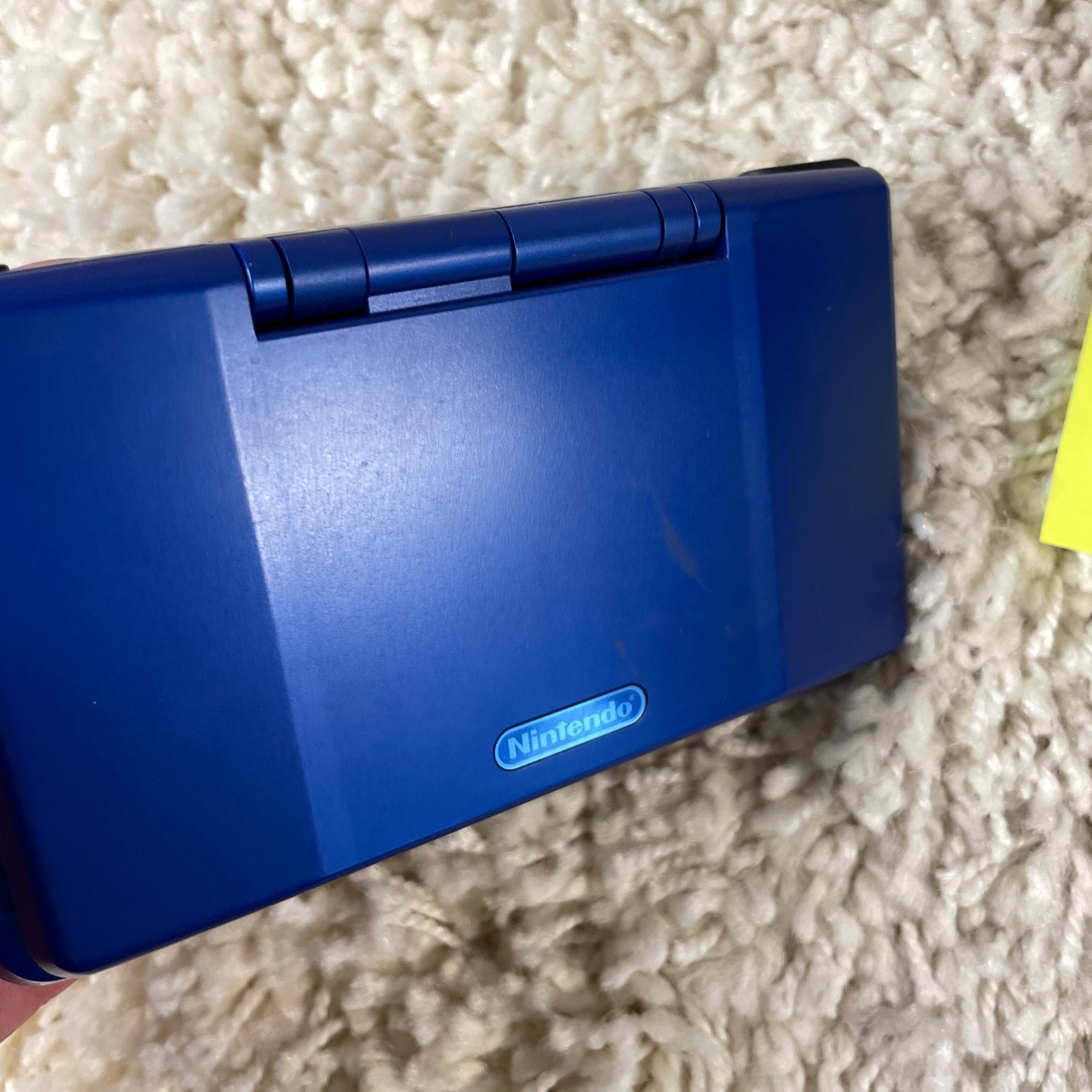 Nintendo DS Original NTR-001 Cobalt Blue Handheld Console System READ