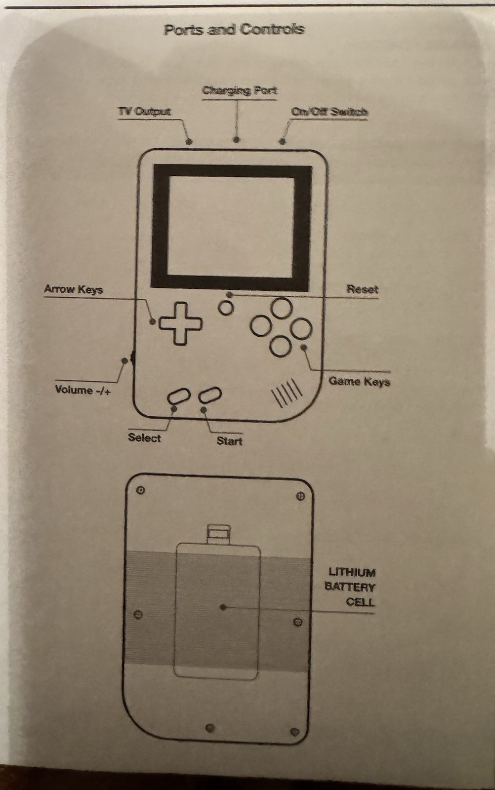 Tech Solutions Arcade Fun Portable Gaming Console/ Handheld 200 Classic Games ￼