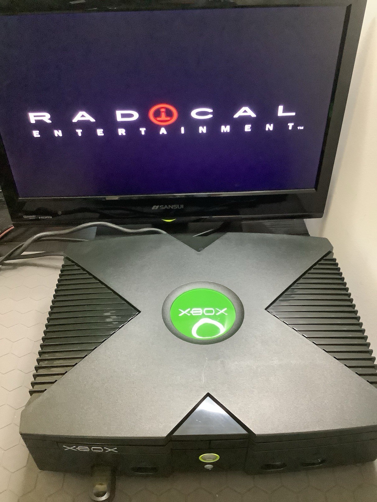 012 Xbox Original Console W/ Hitachi Drive, New Laser & New Drive Belt