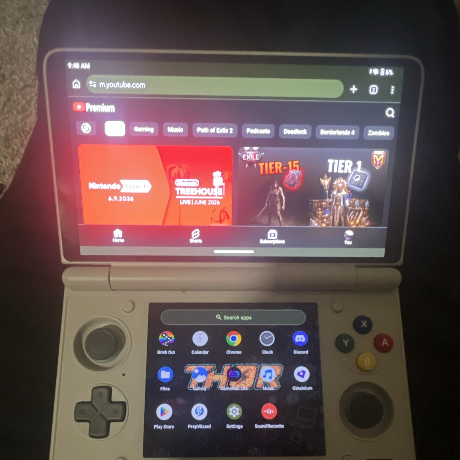 AYN pro 256GB Dual-screen (only used for few days, and price bc of fees ! )