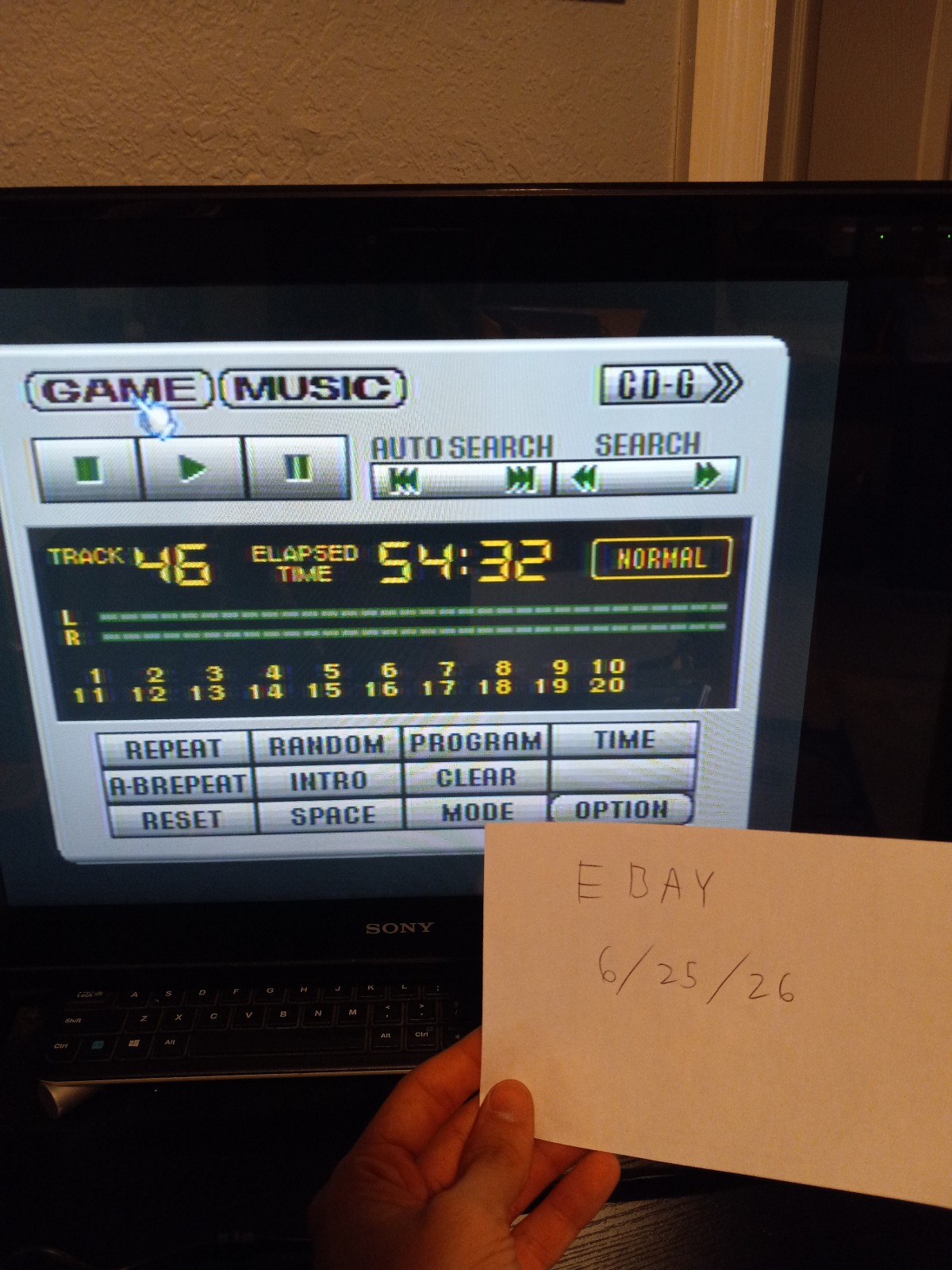 JVC X’Eye (Sega Genesis + Sega CD) with Controllers, Power Plug, and Games