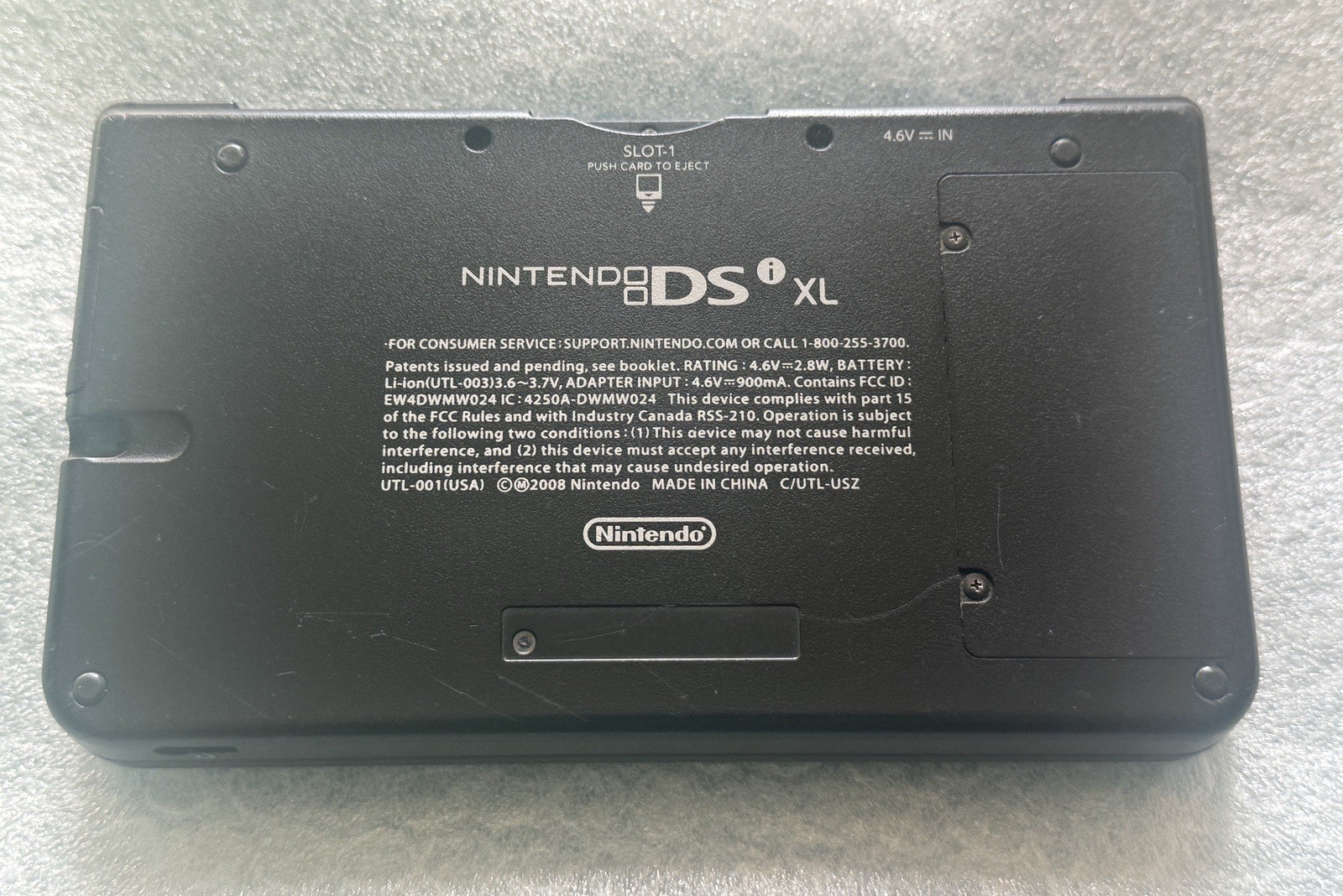 Nintendo DSi XL Handheld Console Midnight Blue Fully Tested *Please Read*