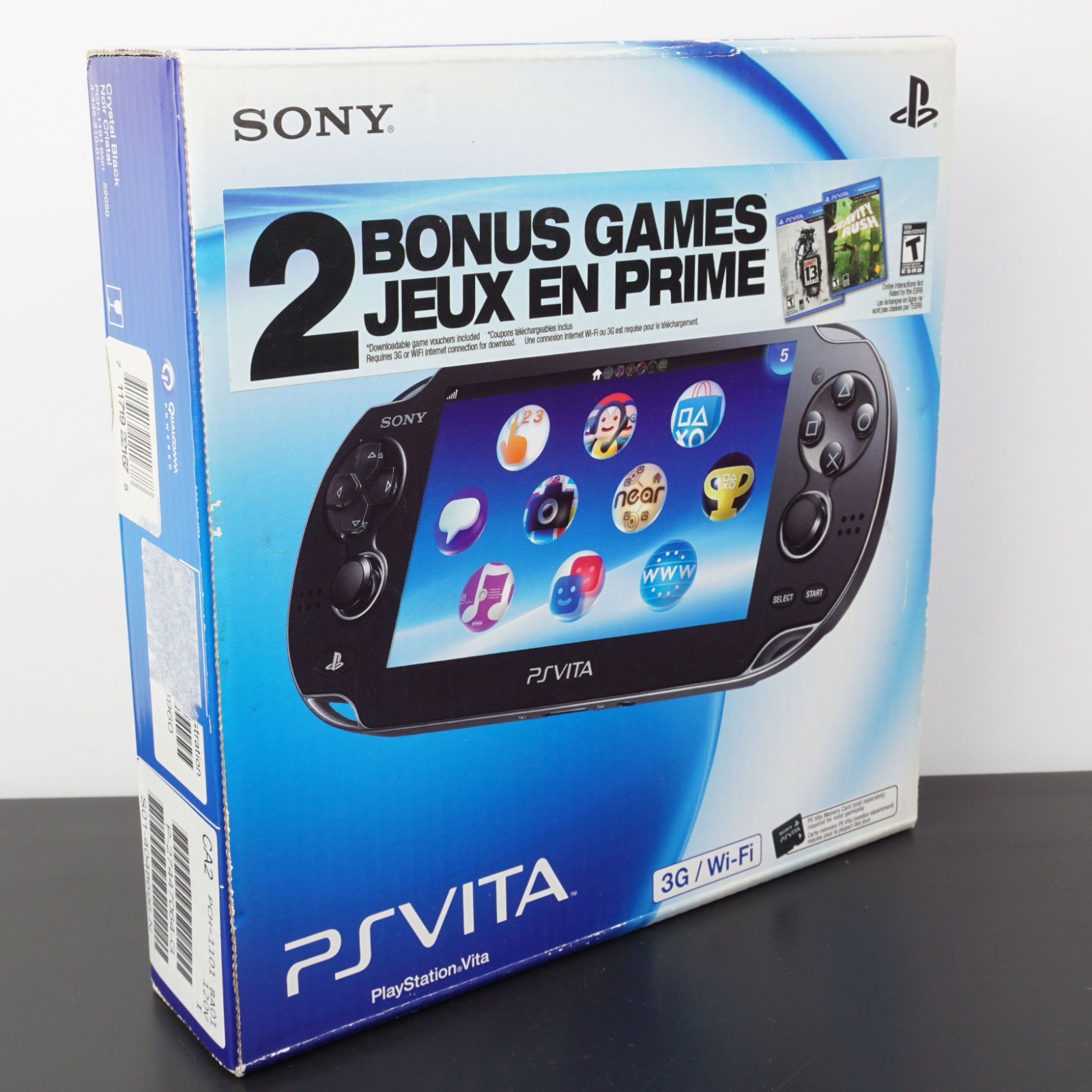Sony PlayStation Vita 3G/Wi-Fi Console North America PCH-1001 NEW! ULTRA RARE!