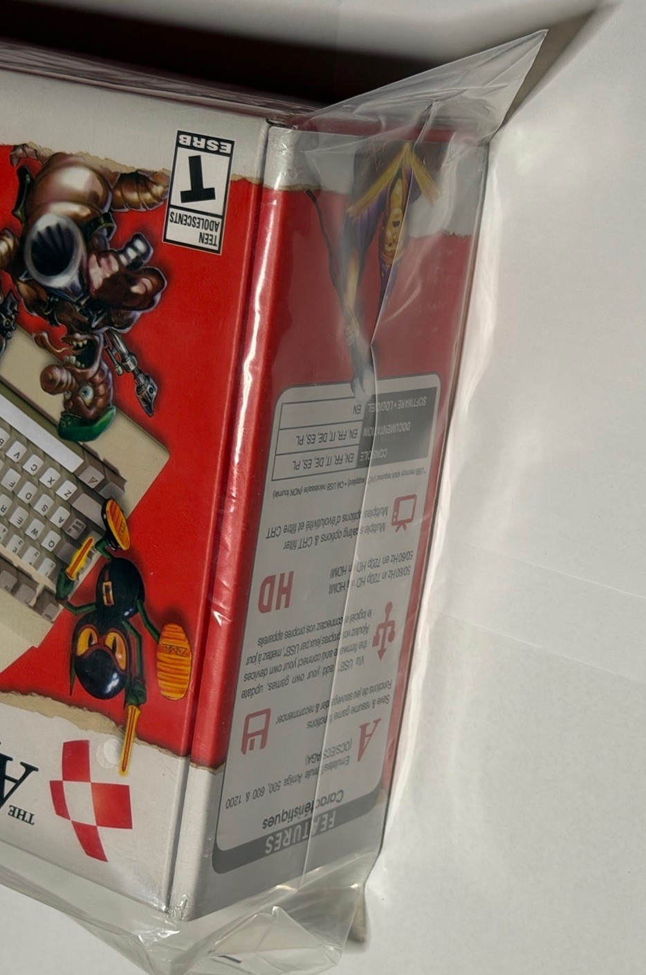 Retro Games The A500 Mini 25 Amiga Games Unopened NEW Factory Sealed