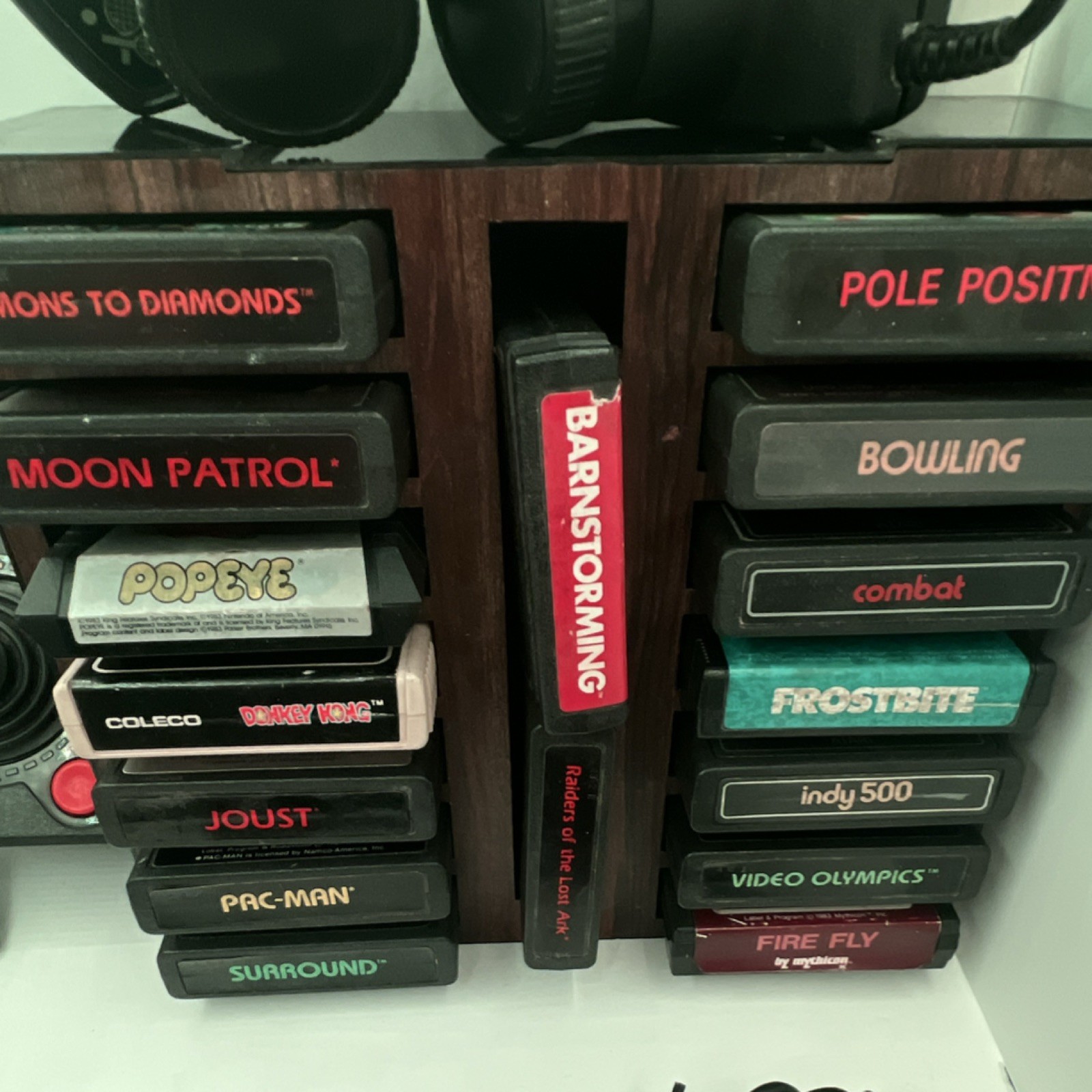 Atari 2600 CX-2600 Console Bundle w/ Joysticks, Paddles & Game Cartridges