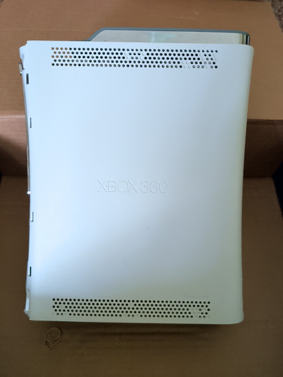 Microsoft Xbox 360 Core White System Console Only For Parts Or Repairs Untested