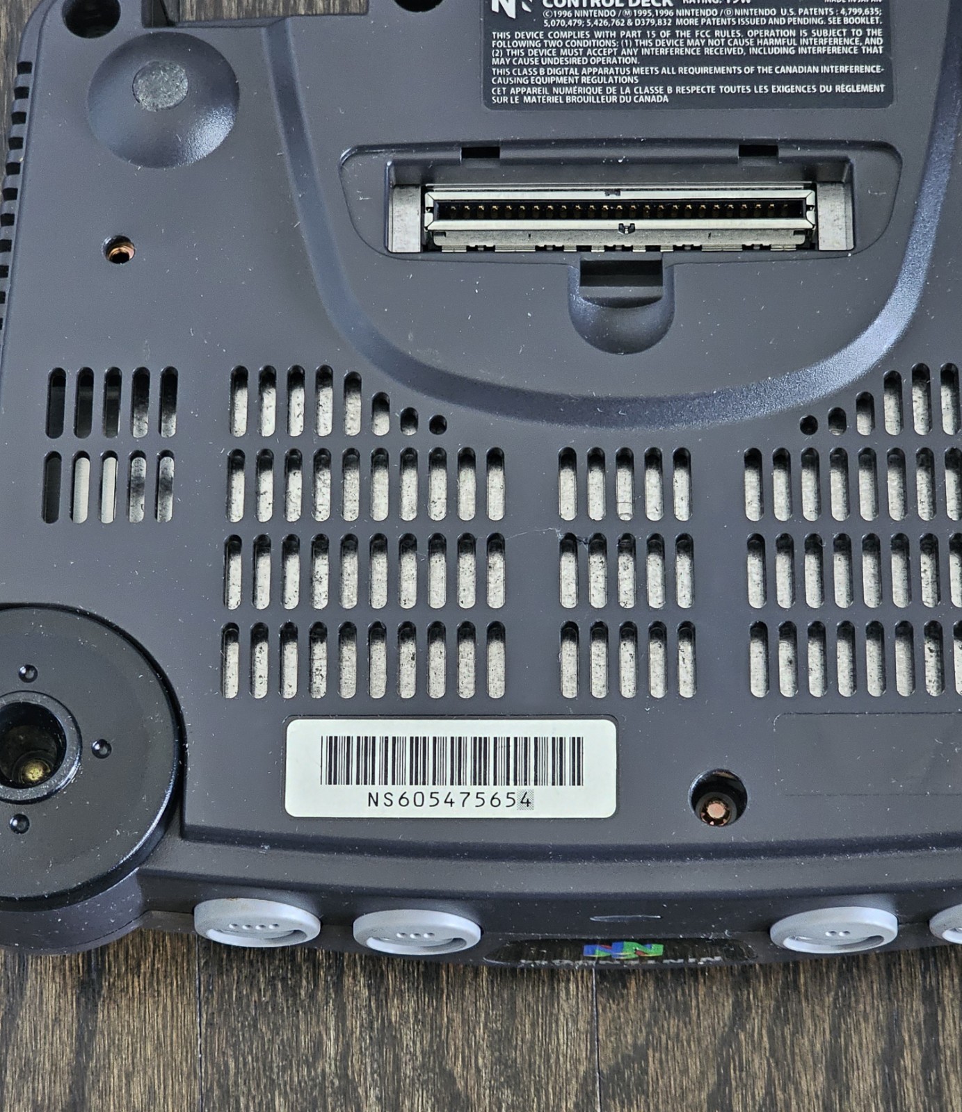 Nintendo 64 Console Bundle w/ OEM Controller and OEM Cords. Tested And Works!