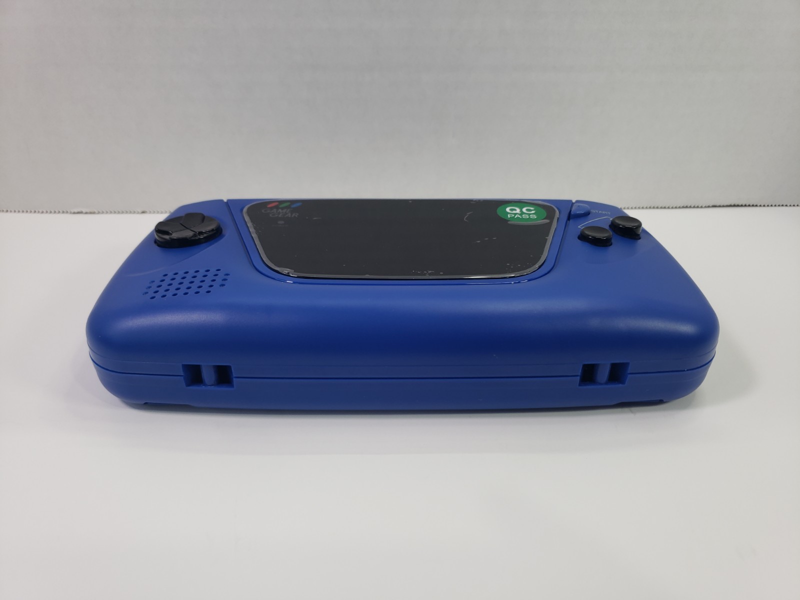 Custom Blue Gamegear Ips Screen, Rechargeable Usb-c, Re-capped, Soundboard