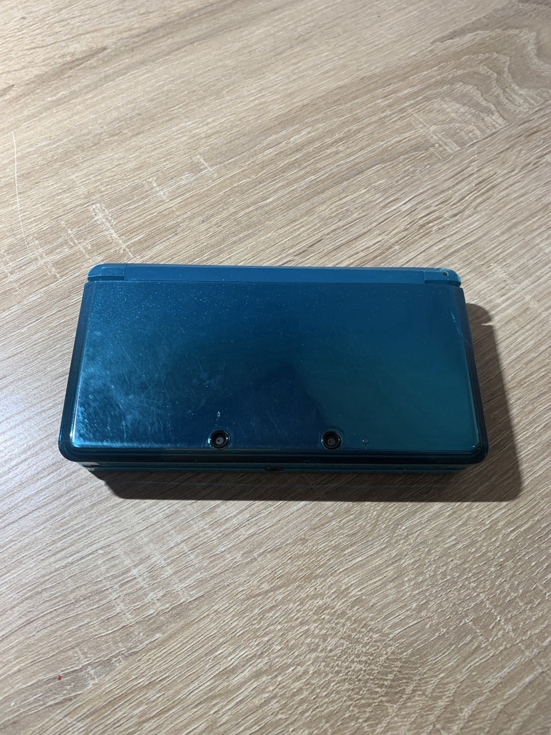 0947 Nintendo 3DS Aqua Blue Good TESTED
