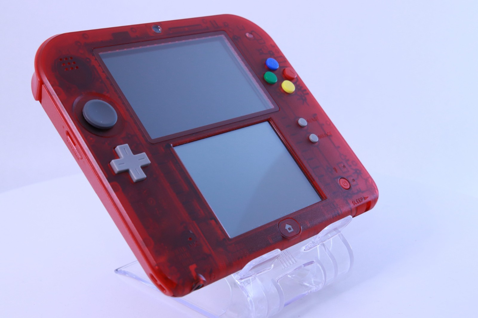 Nintendo 2DS Pokémon Red [Rank:S] W/USB Cable