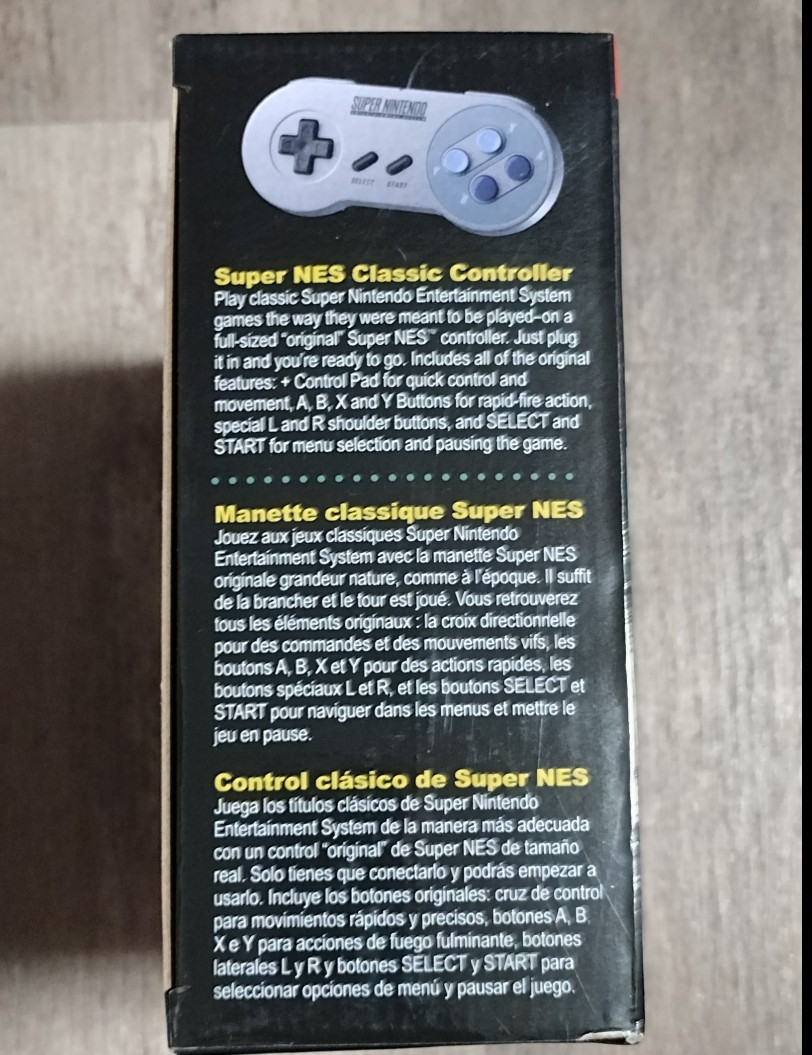 Super Nintendo Entertainment System SNES Classic Mini Edition NEW in box