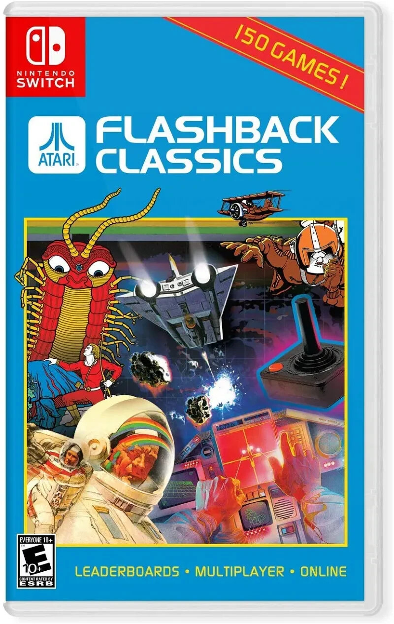 Atari Flashback Classics Switch Brand New Game Special (2018 Shooter Sports Sim)